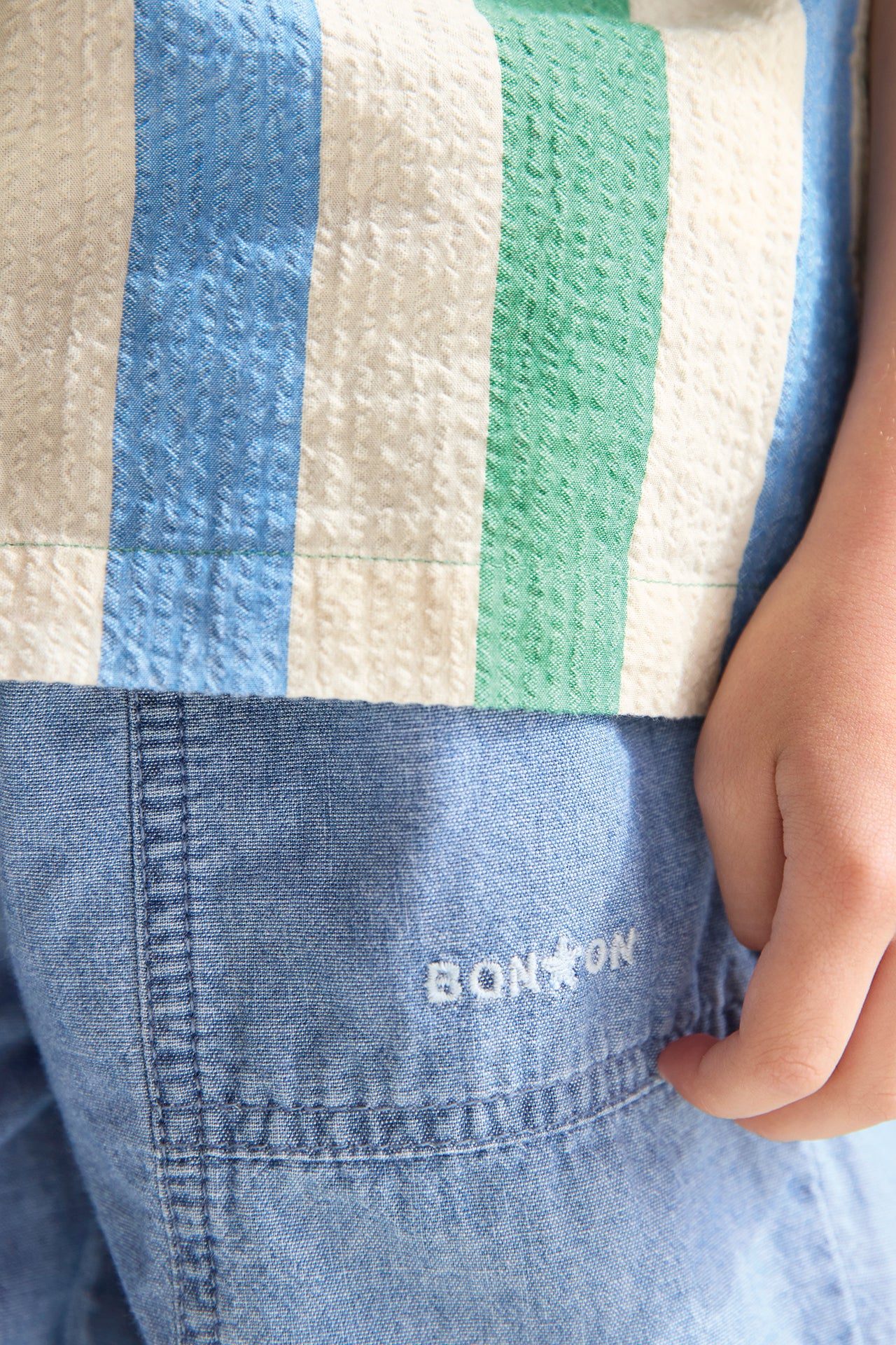 Pantalon - Nach Chambray - Image 4