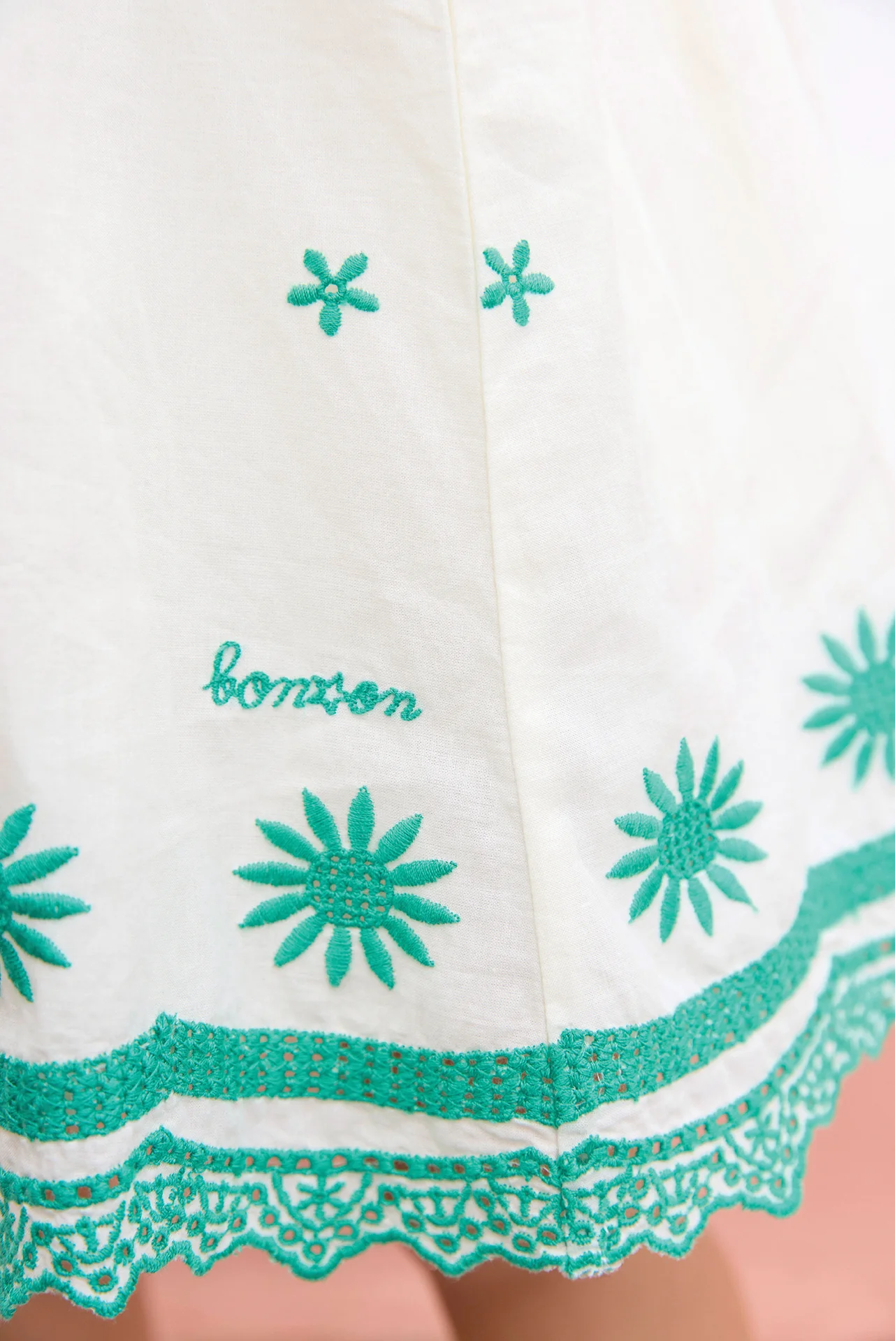 Robe - Anna Ecru Bonton - Image 3