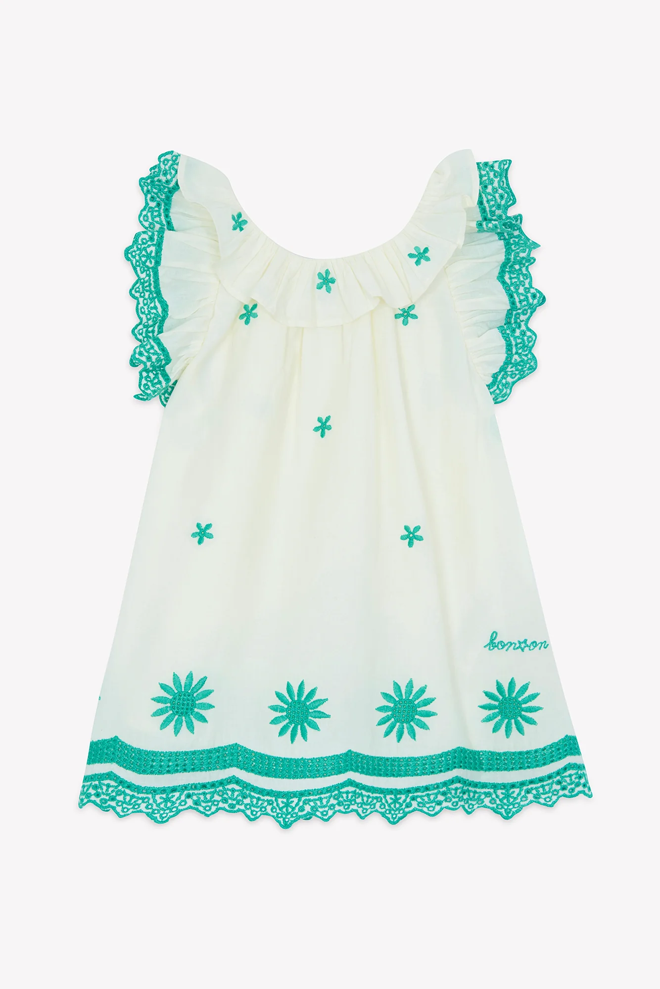 Robe - Anna Ecru Bonton - Image 4