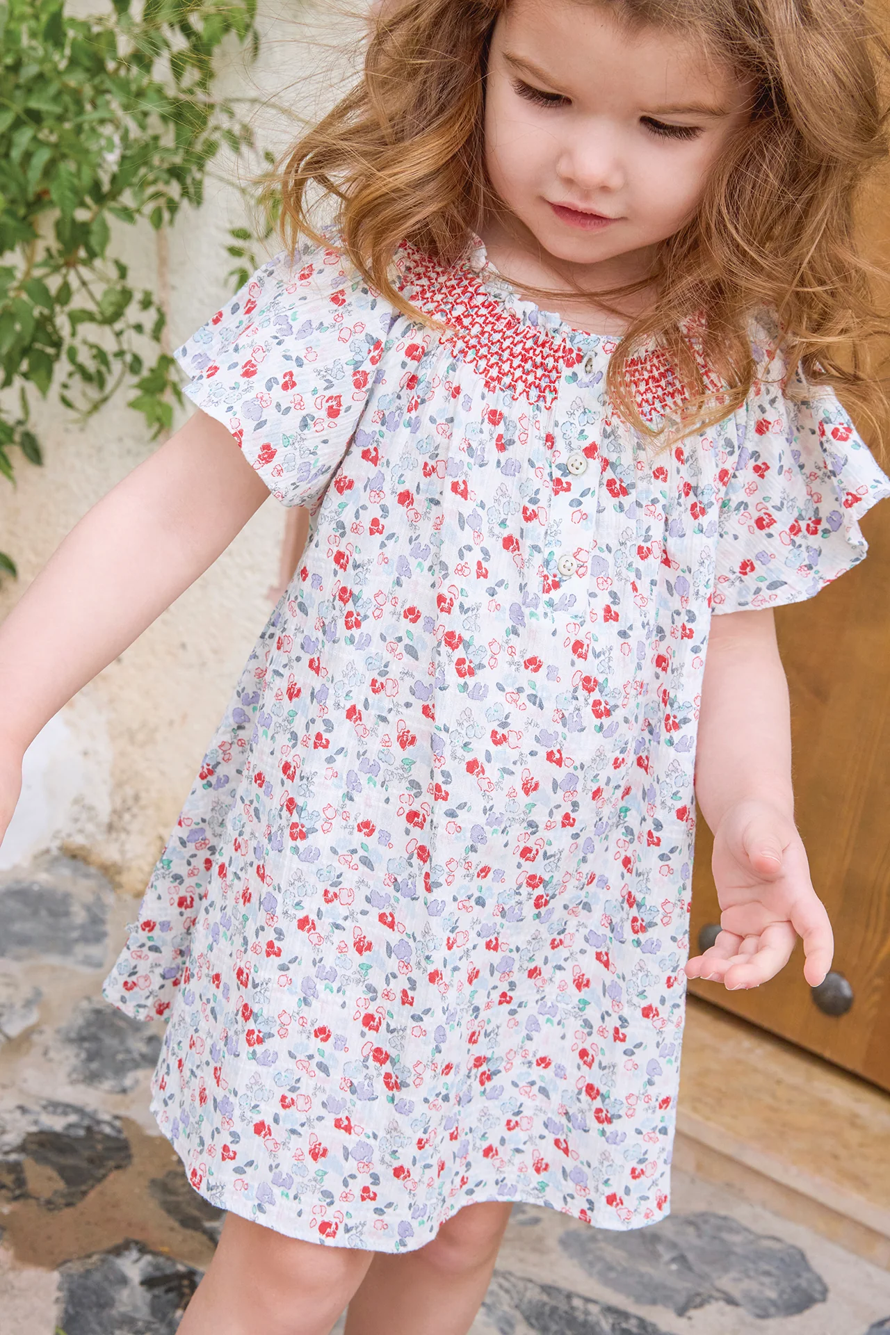 Robe - Noisette Fleurs Elise