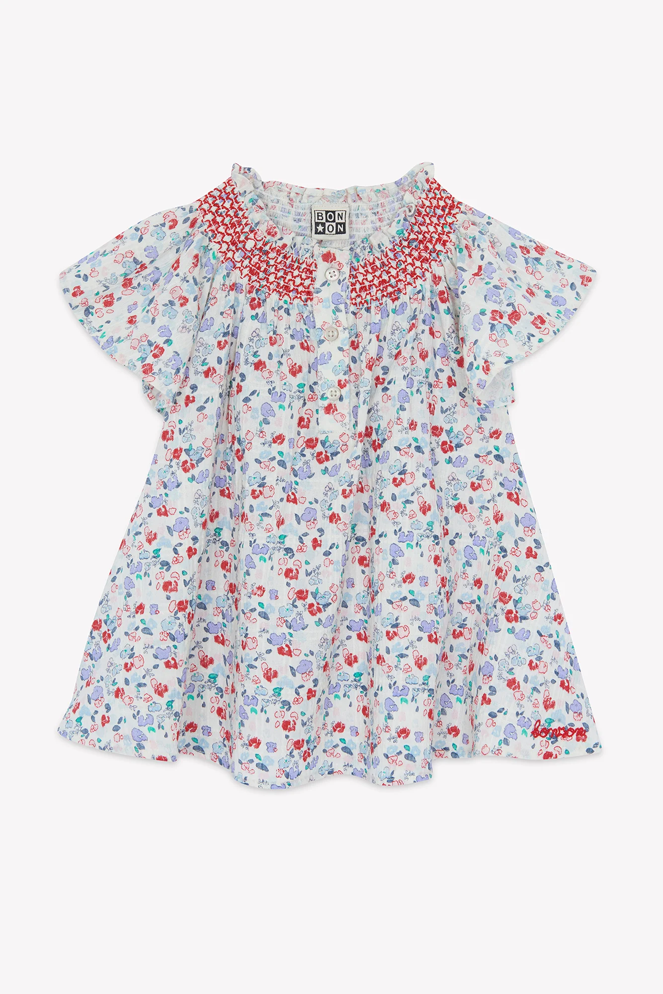 Robe - Noisette Fleurs Elise - Image 4