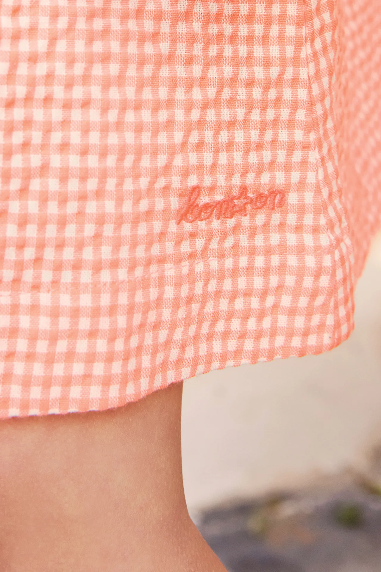 Robe - Nadine Carreaux Fluo - Image 3