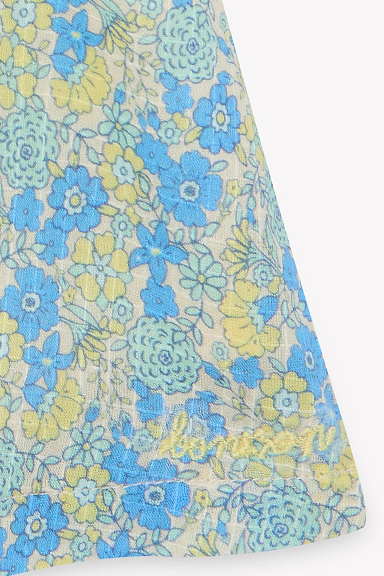 Robe - Noisette Fleur Vintage Bleu - Image 8
