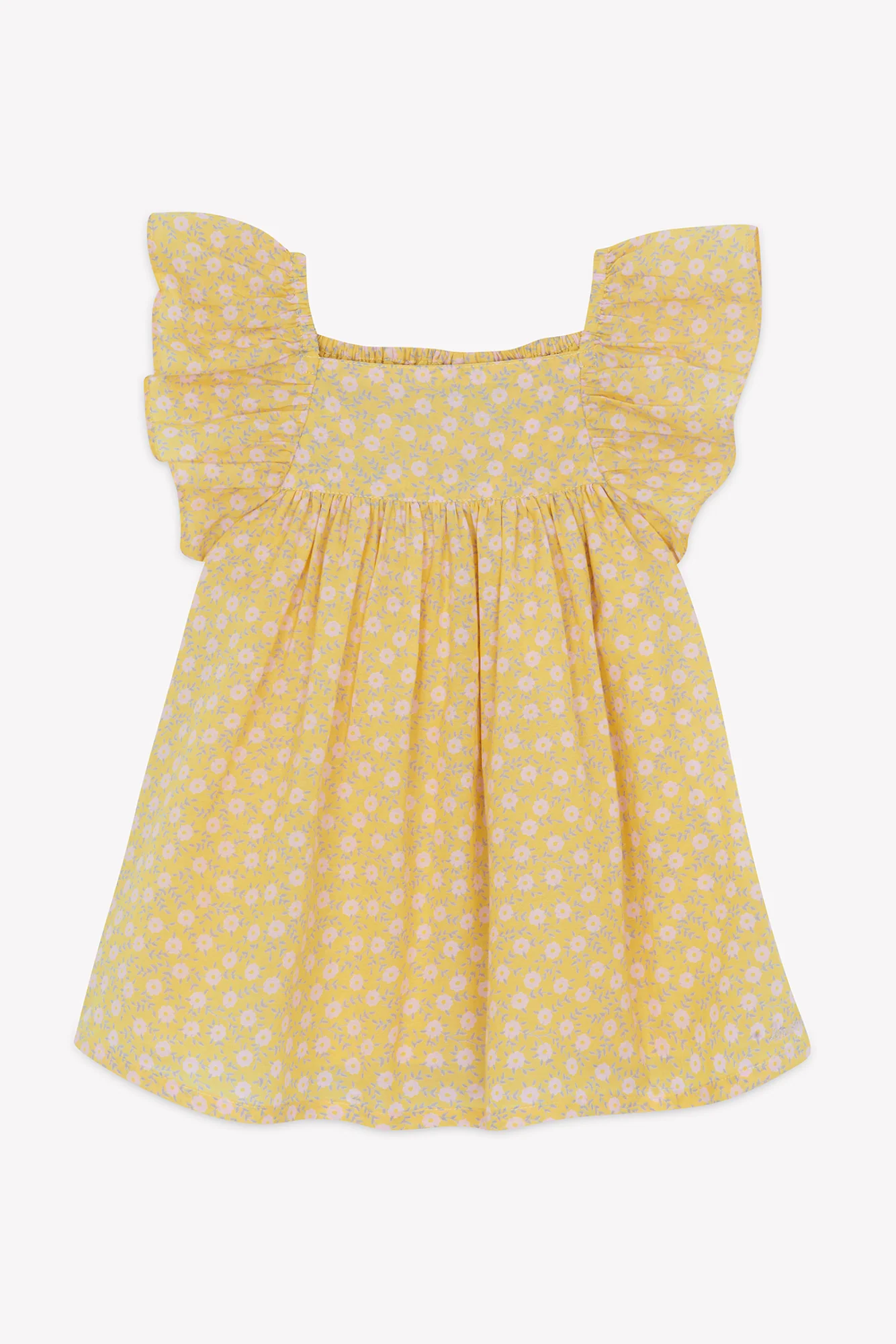 Robe - Rêve Foulfleur Jaune - Image 5