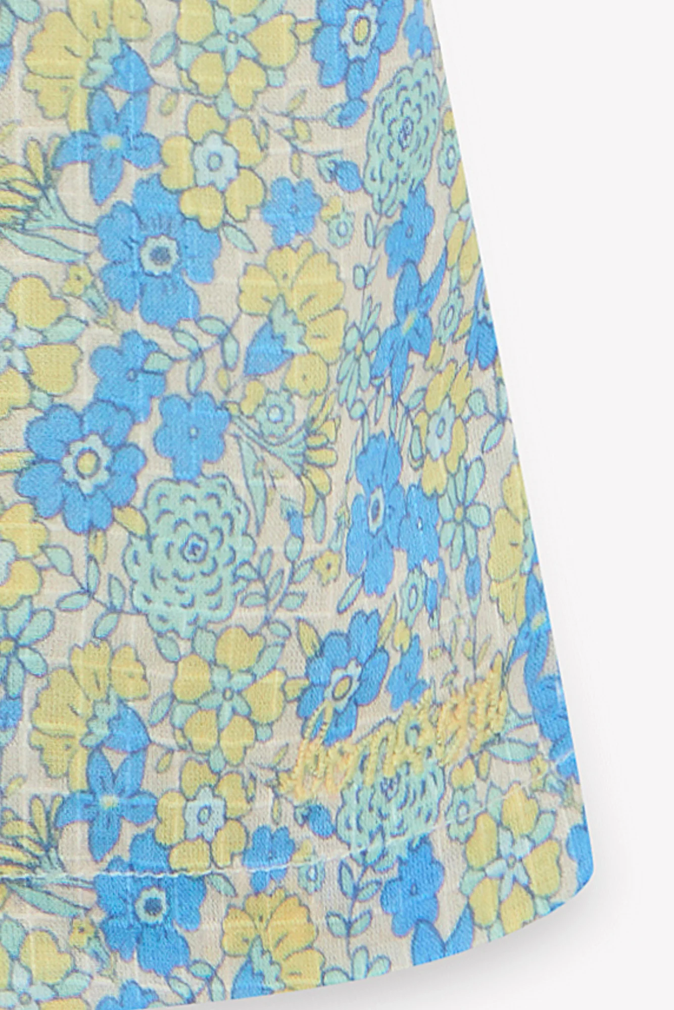 Robe - Léna Fleur Vintage Bleu - Image 8