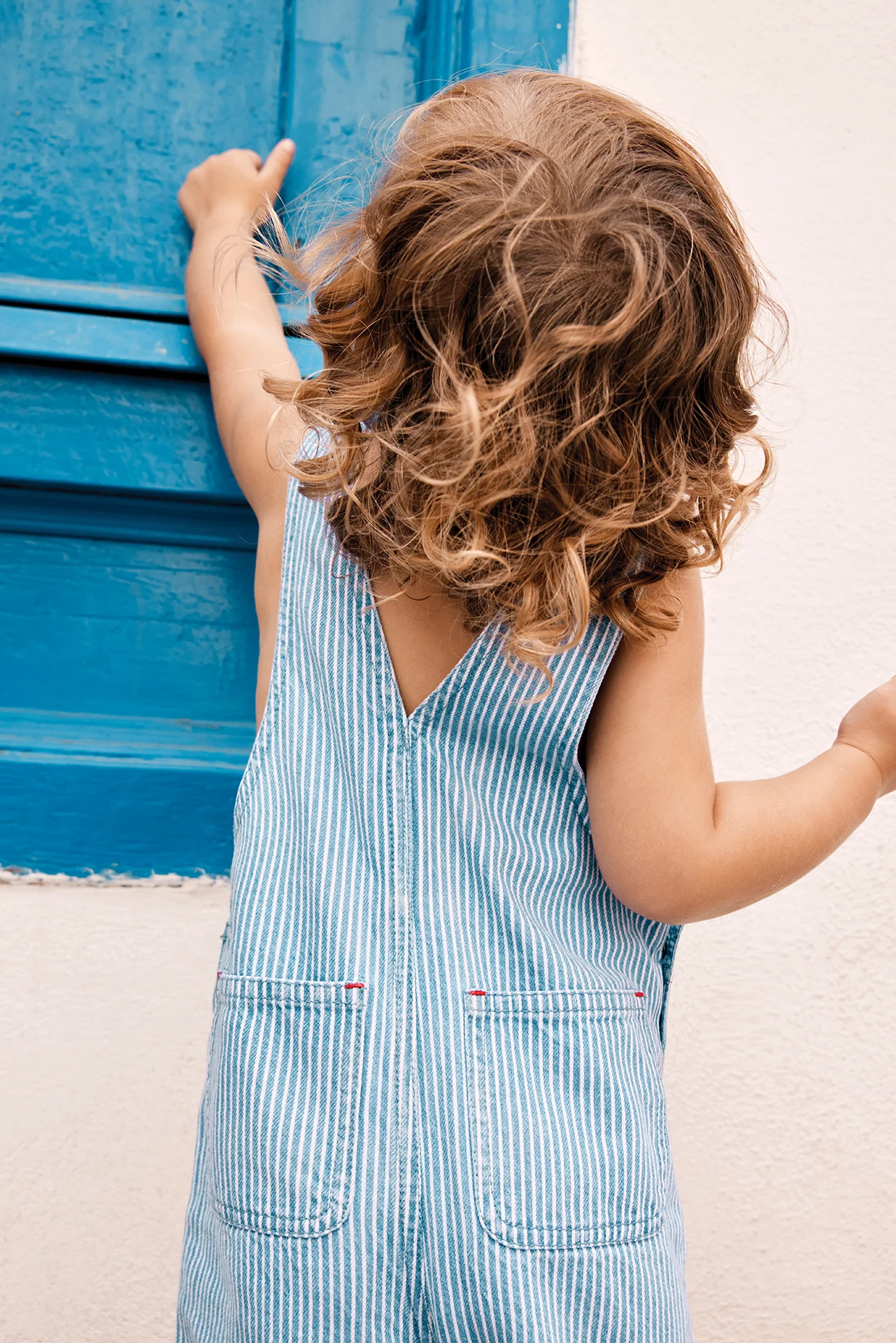 Salopette - Nice Rayures Denim - Image 2