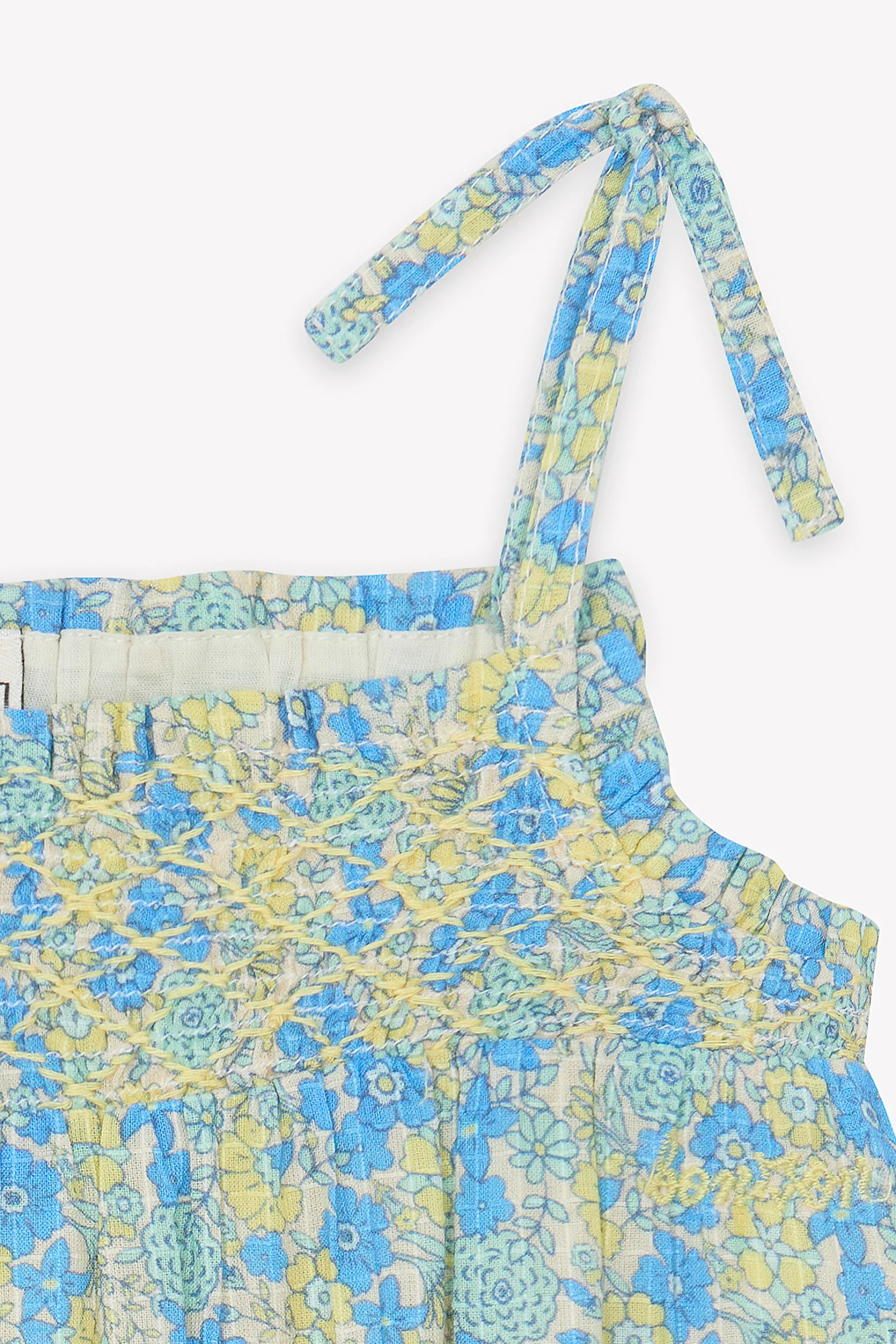 Combinaison - Calina Fleur Vintage Bleu - Image 7
