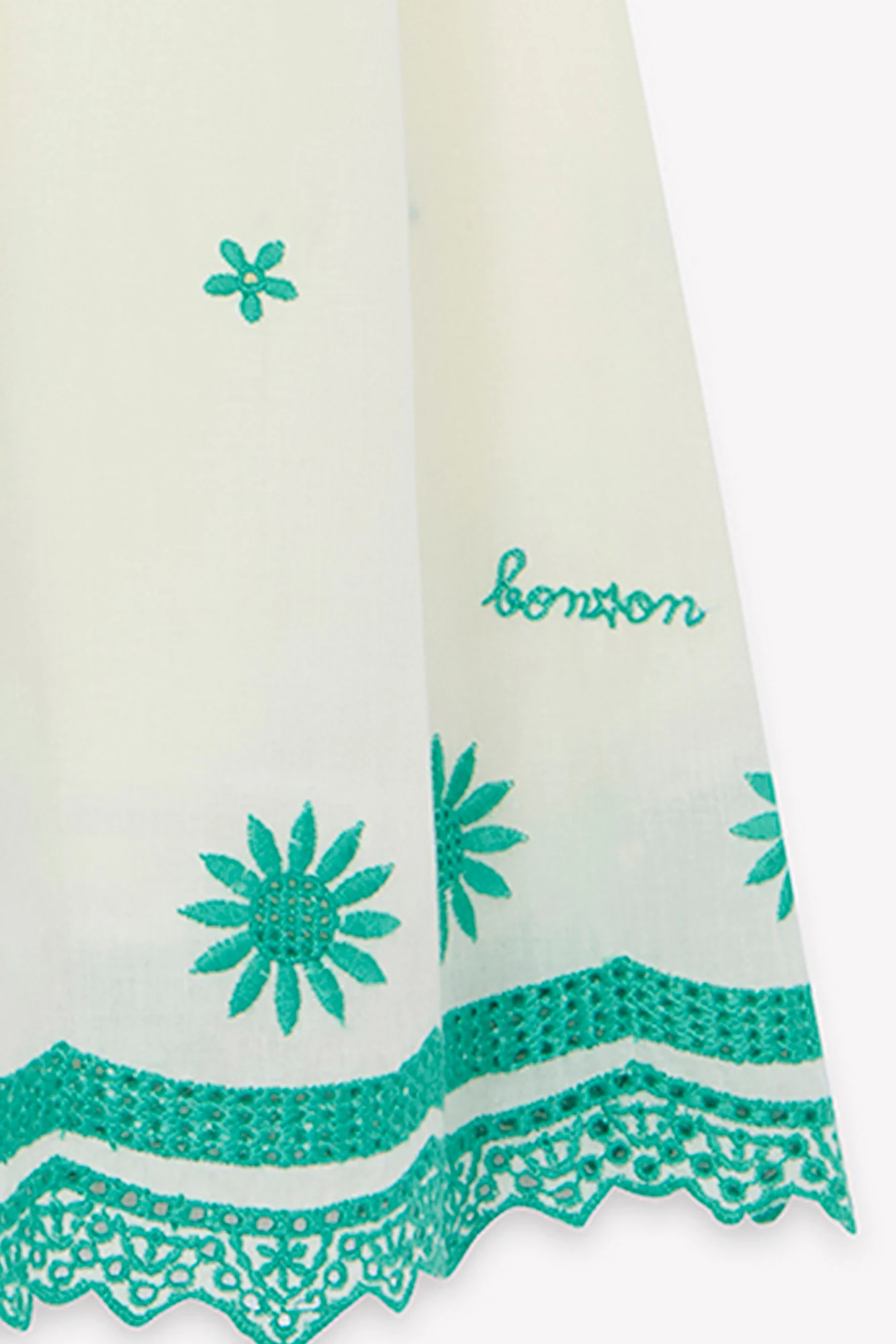 Robe - Lena Ecru Bonton - Image 7