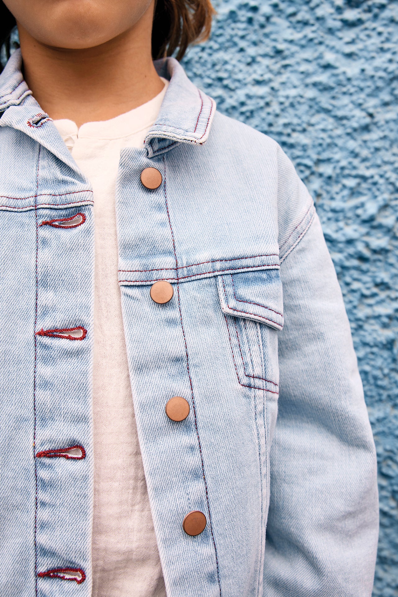 Veste - Nael Denim Blanchi - Image 5
