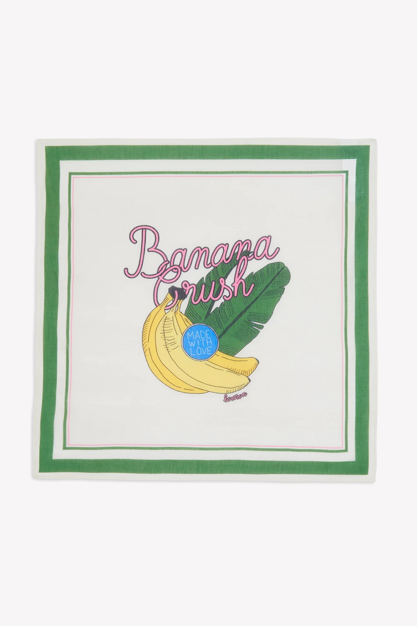 Foulard - Banana Ecru Bonton - Image 2