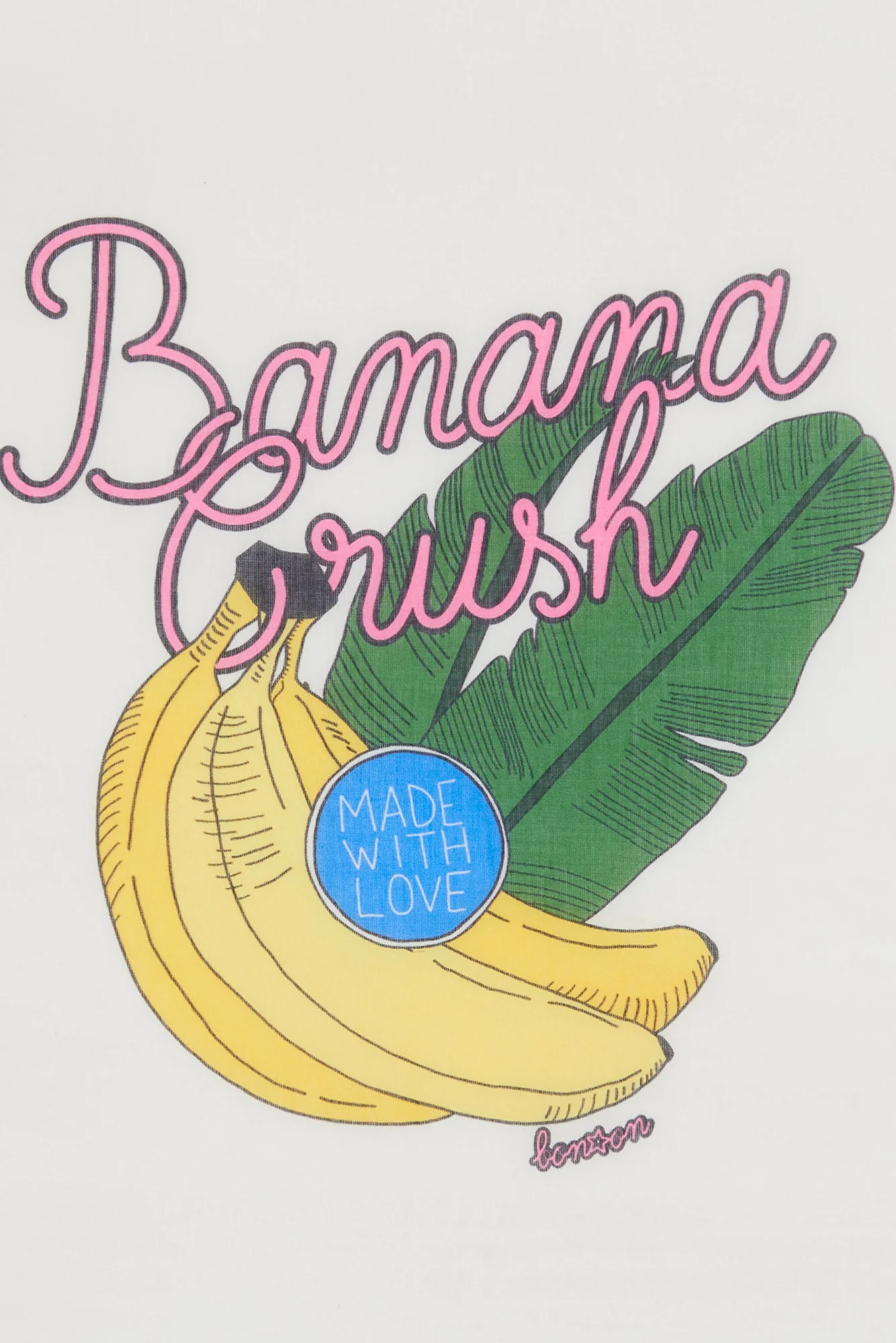 Foulard - Banana Ecru Bonton - Image 3