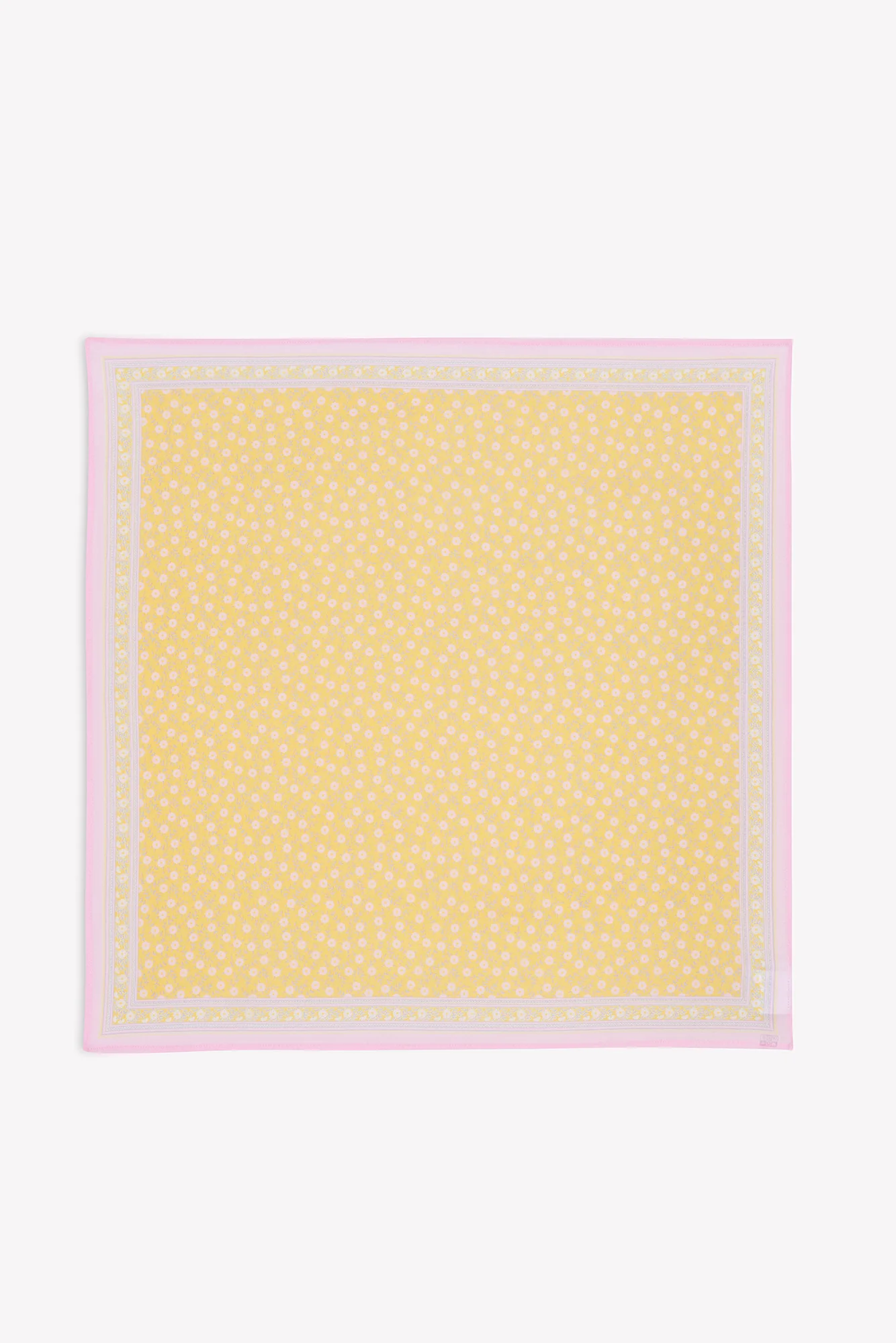 Foulard - Foulfleur Jaune - Image 4