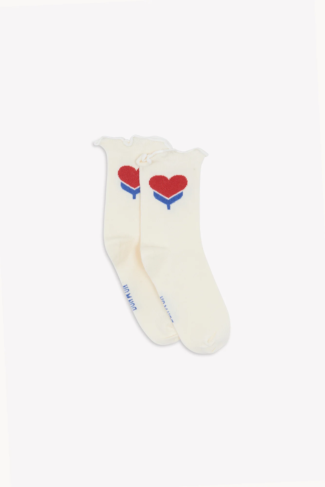 Chaussettes - Coeur Ecru Bonton - Image 3