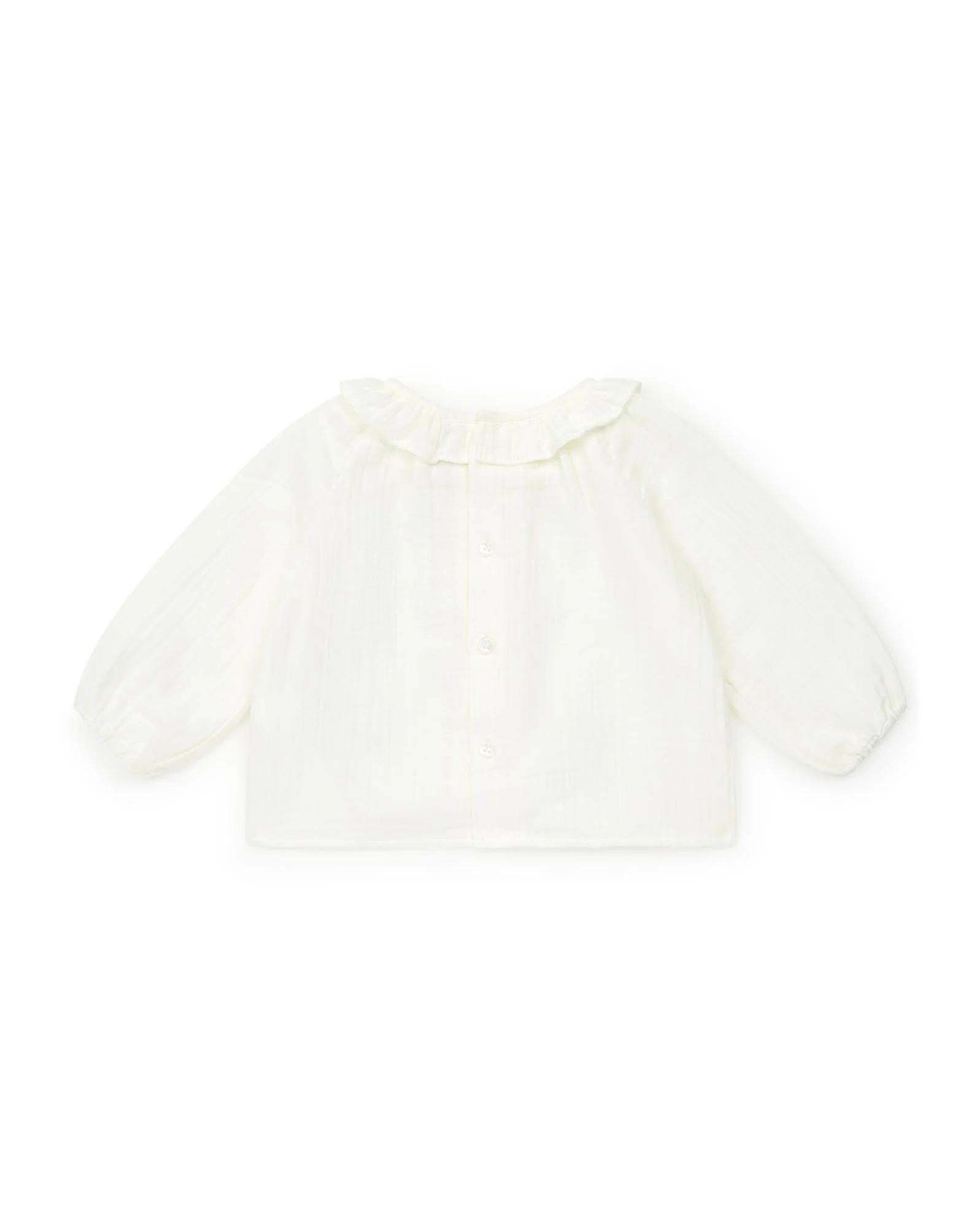 Blouse - Mamour beige coton biologique - Image 3
