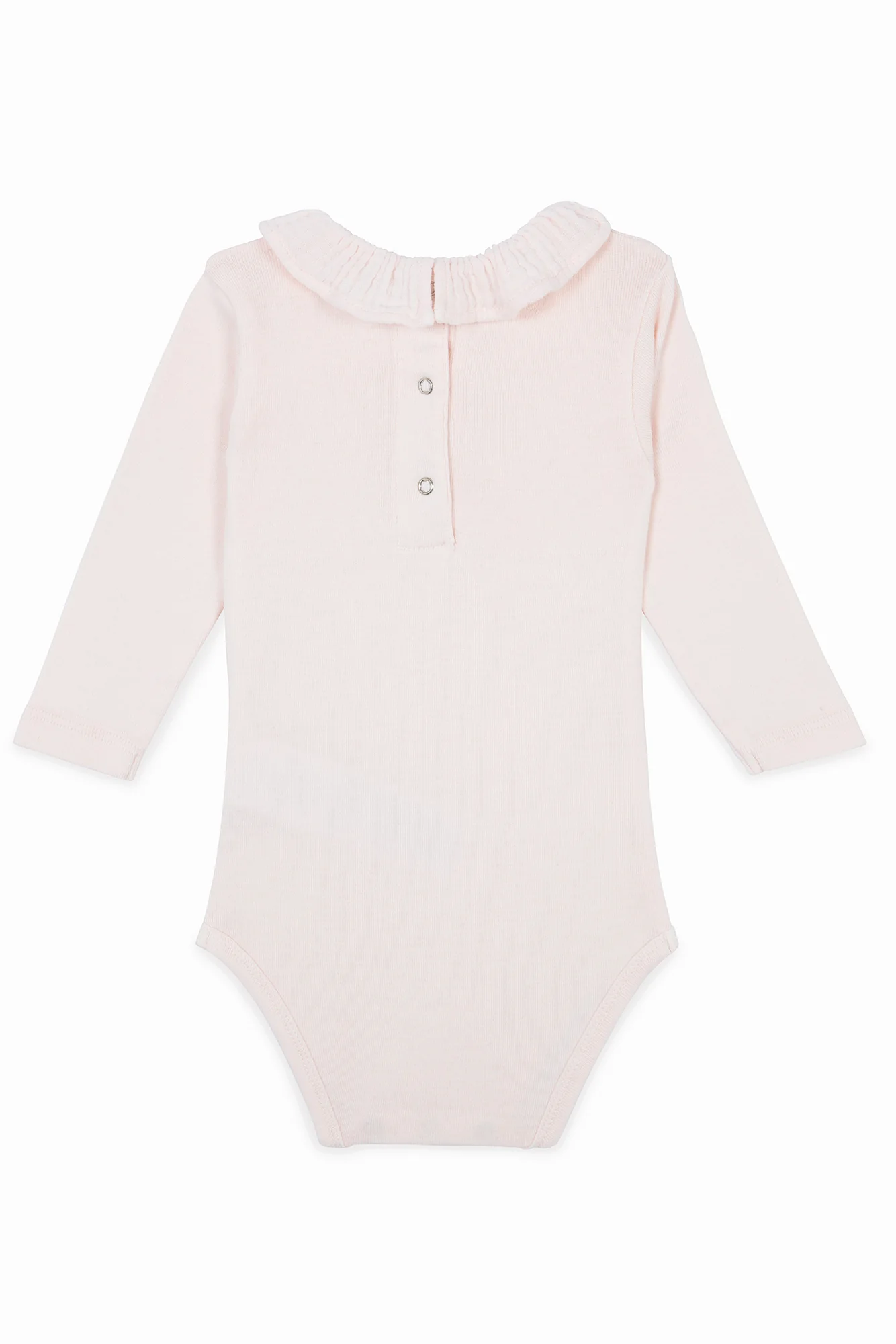 Body - Naissance Colerette rose Bébé coton biologique - Image 3