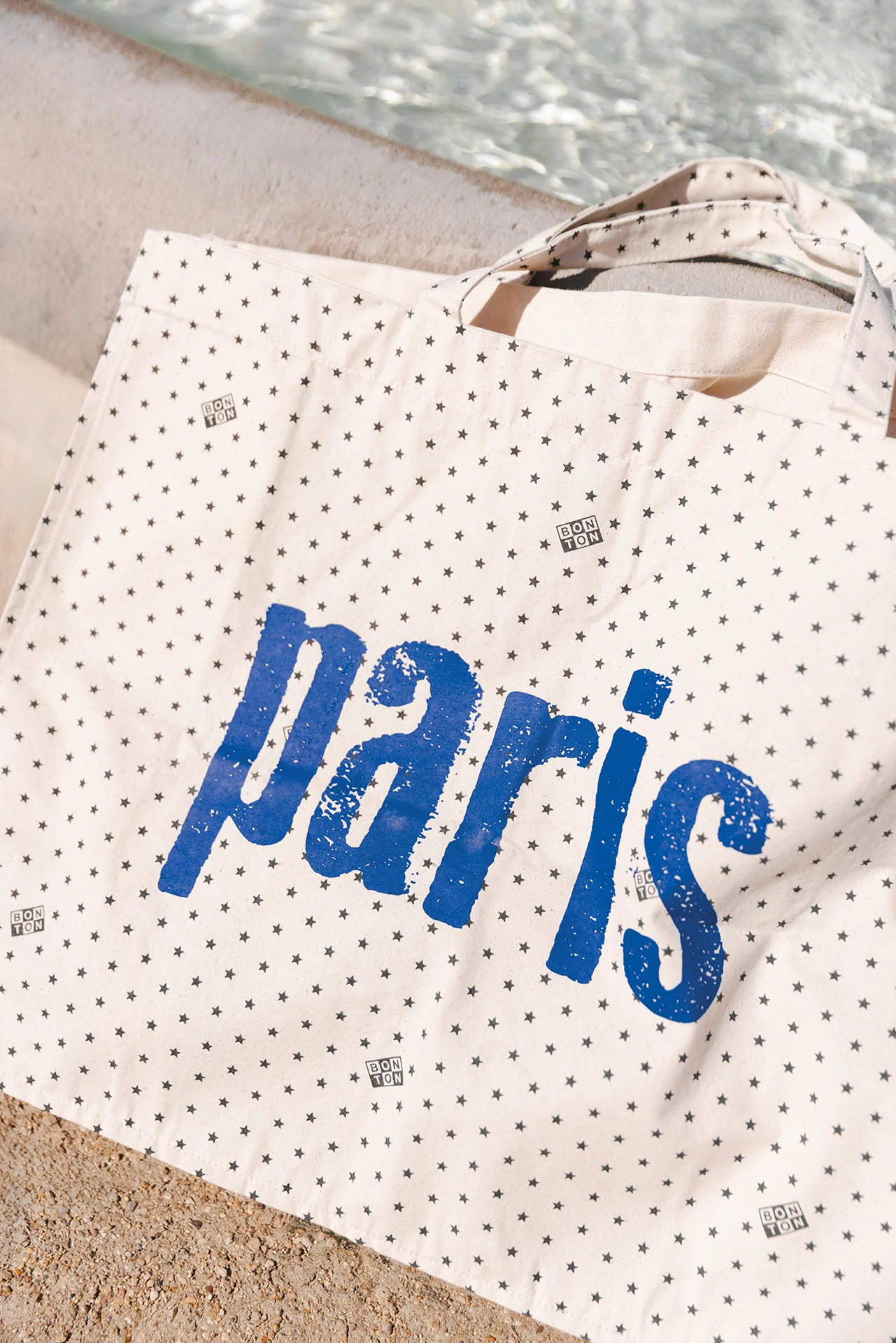 Grand cabas - Paris Bleu - Image 3