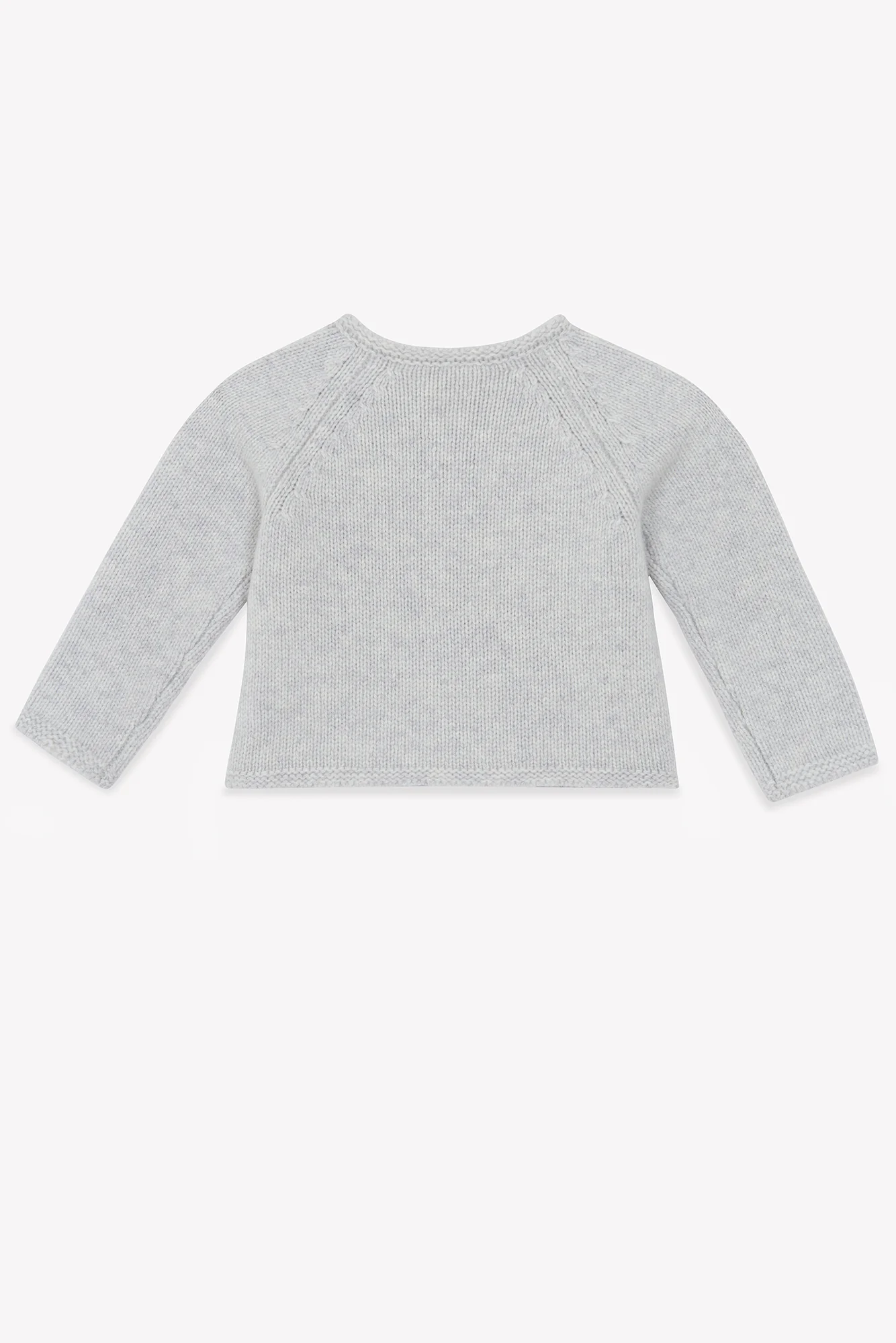 Cardigan - gris Bébé en maille - Image 5