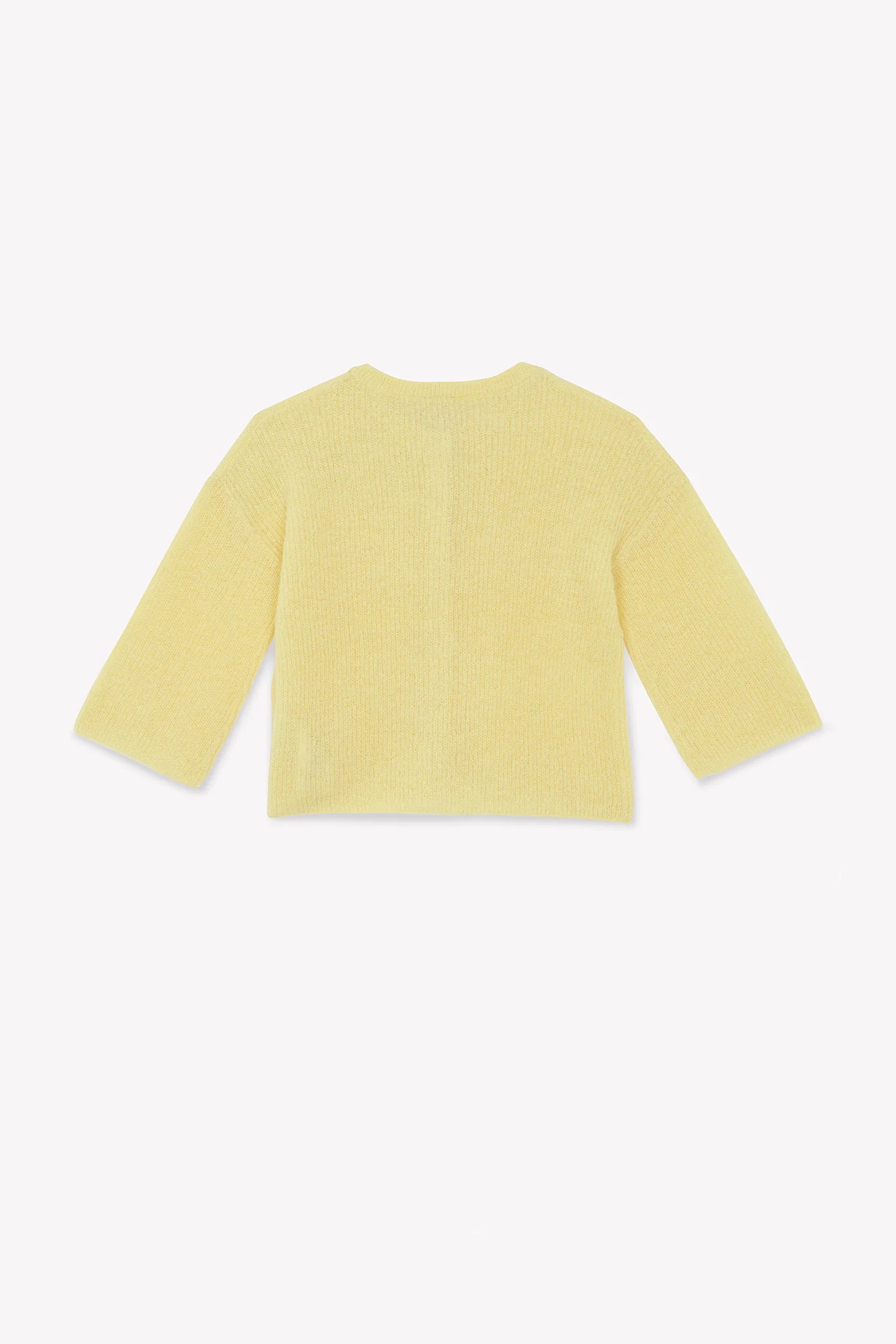 Cardigan - Lizbeth limoncello en maille côtélé - Image 6