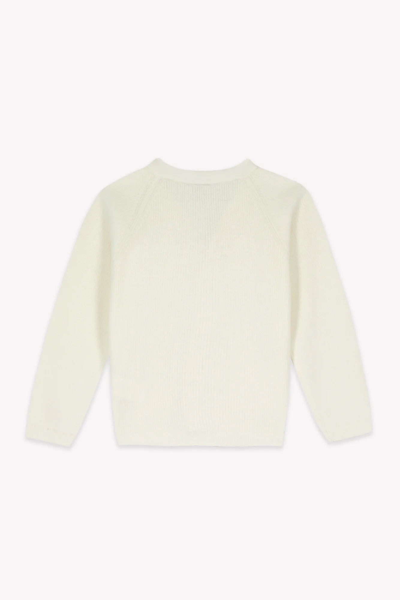 Cardigan - Lorenzo   écru bonton - Image 3