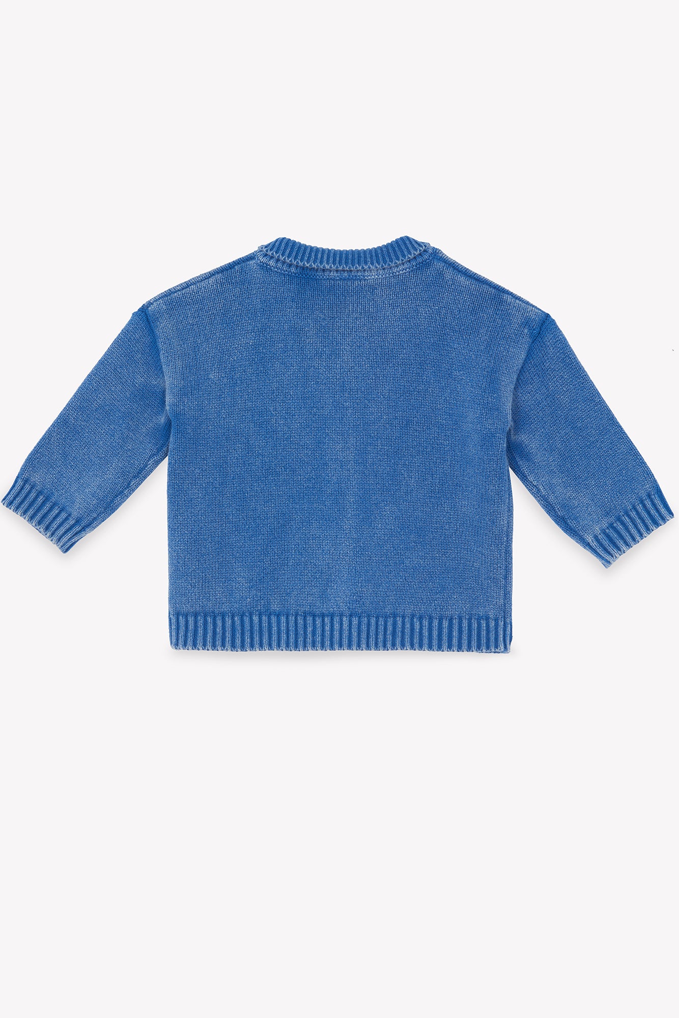Cardigan - Lucien  bleu méditérranée - Image 3
