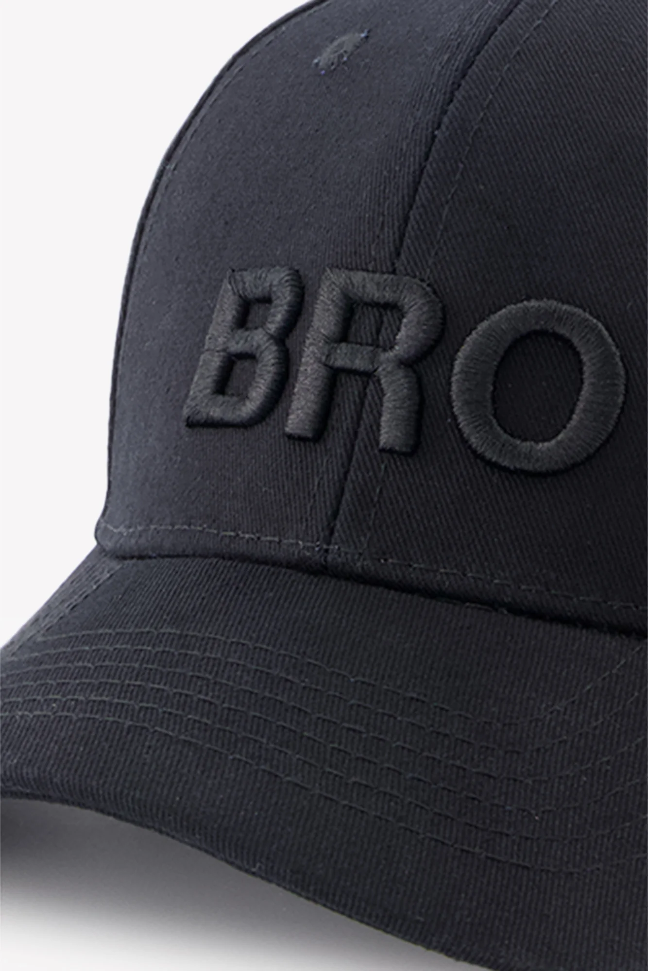 Casquette - Coach Bro noire coton BONTON + RON DORFF - Image 3
