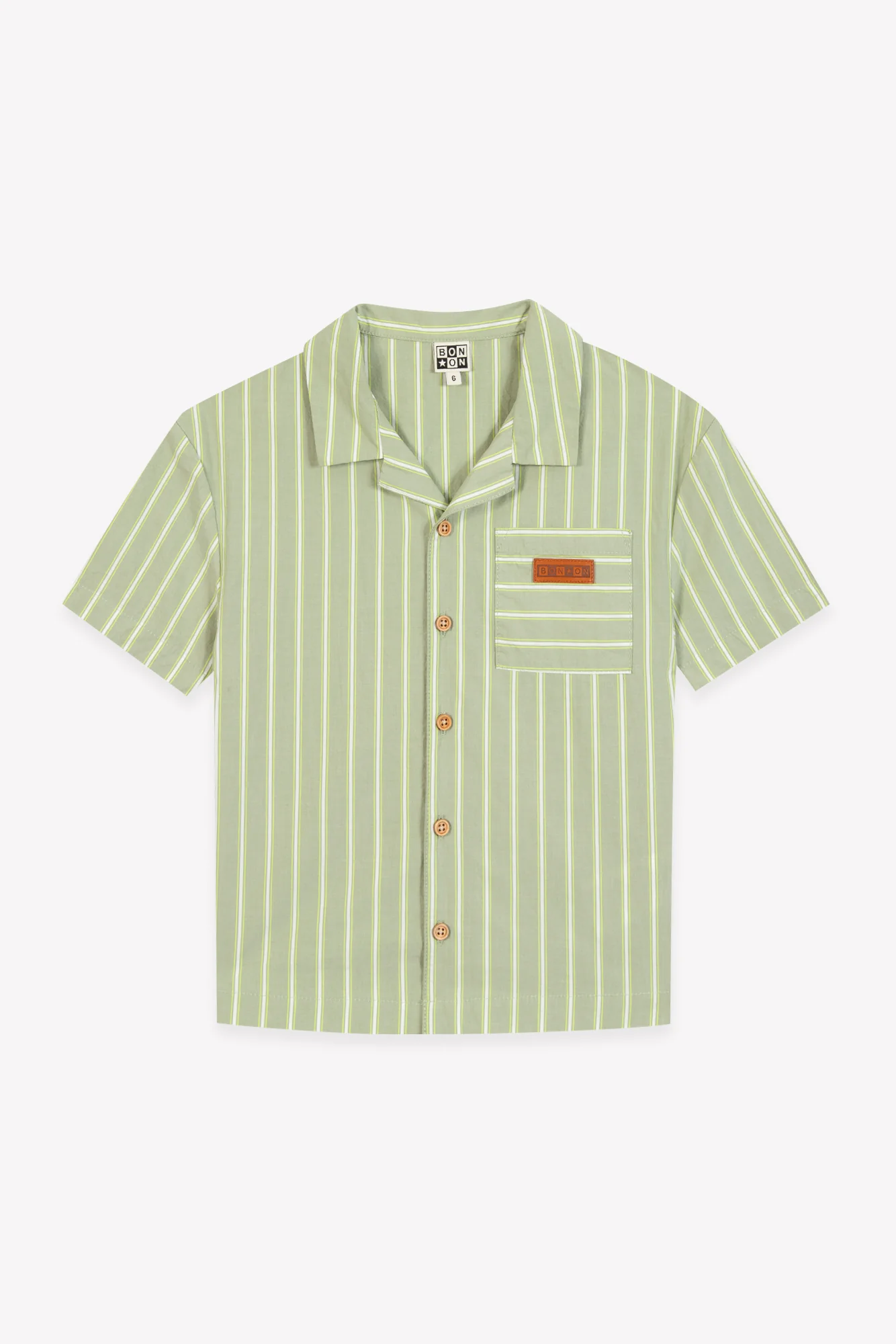 Chemise - Las Vegas rayures kaki kayak - Image 3
