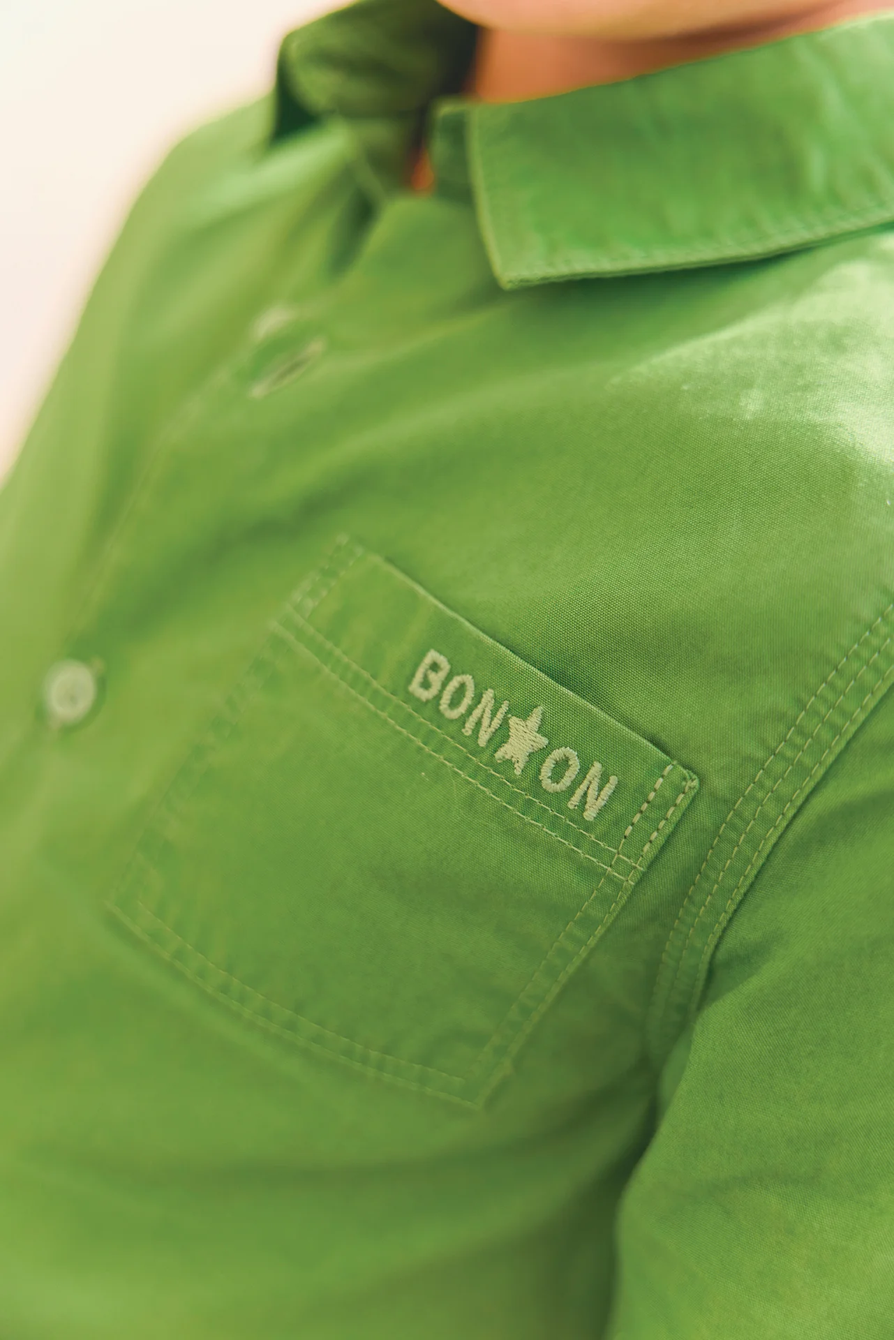 Chemise -  Lice vert smith - Image 3