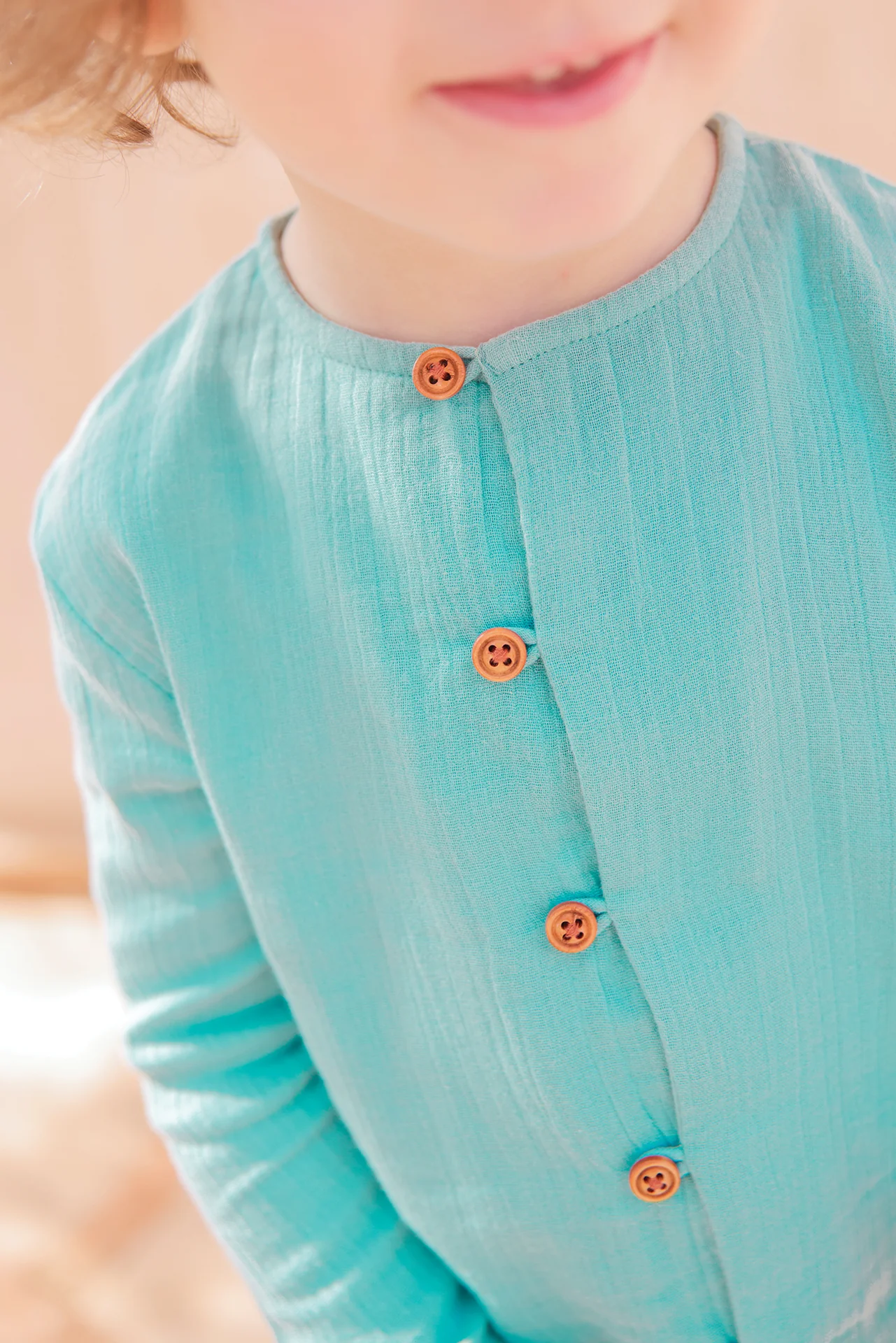 Chemise - Linde  blue fish - Image 3