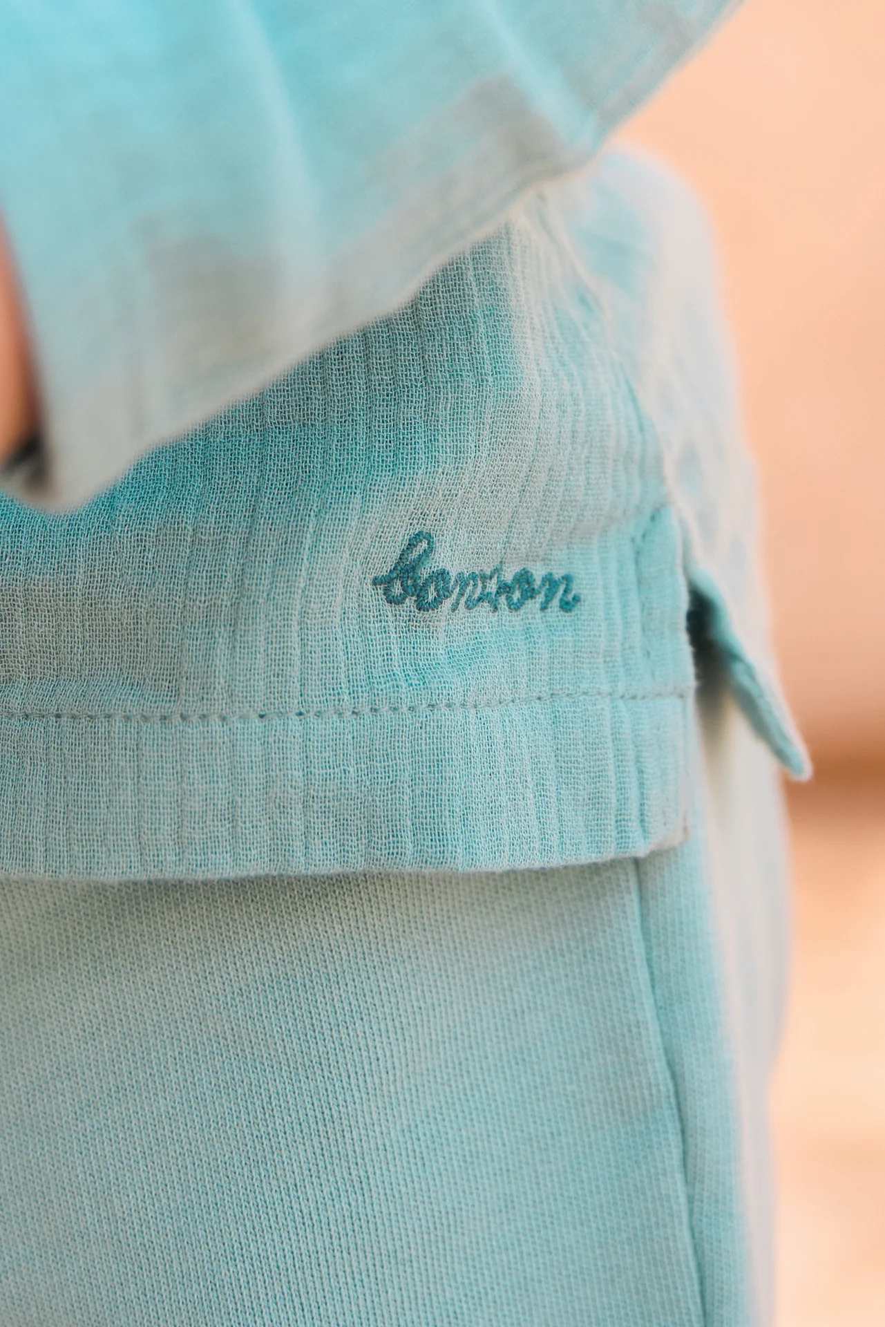 Chemise - Linde  blue fish - Image 5