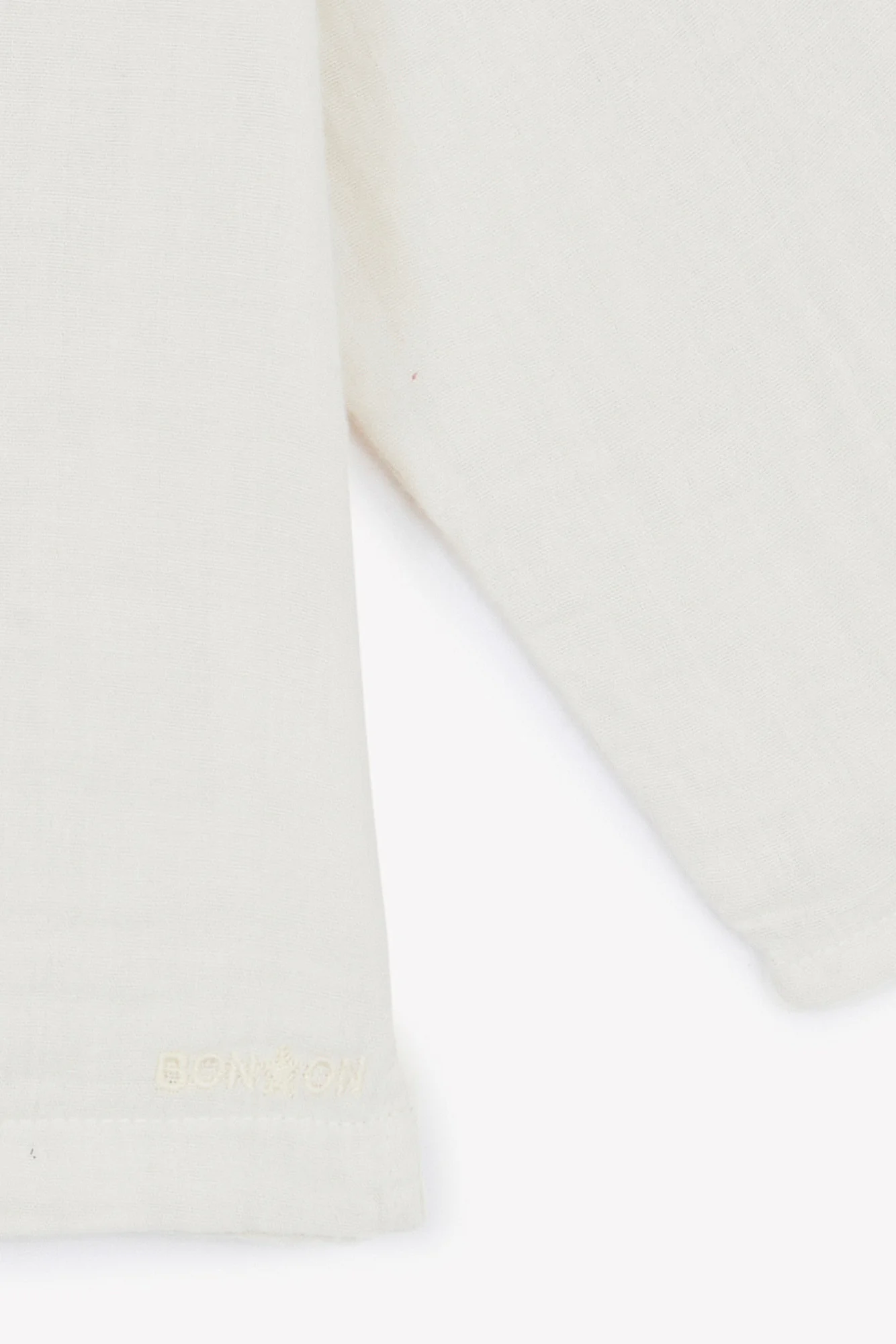 Chemise - Linde écru bonton en gaze de coton - Image 6