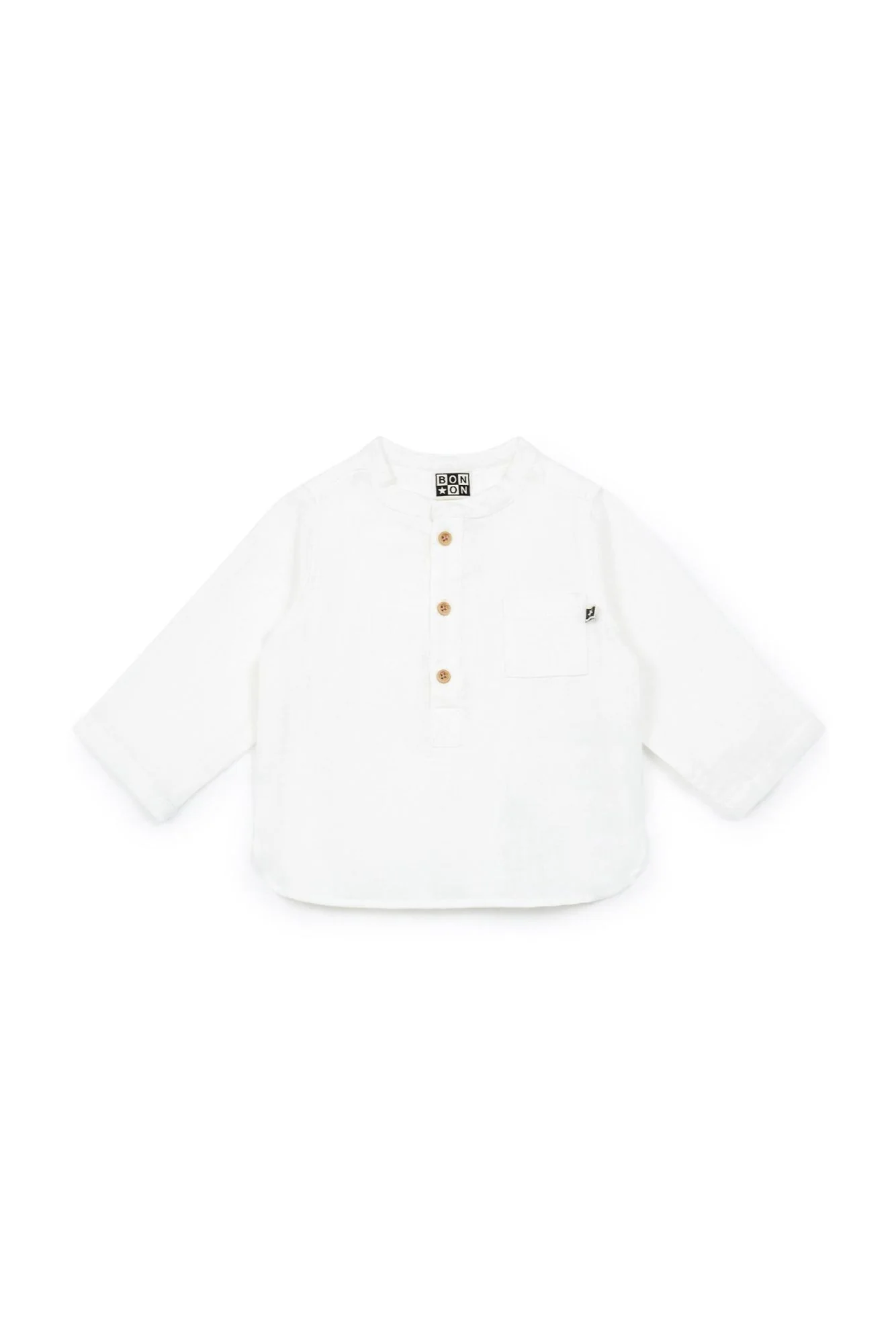 Chemise - Matt beige Bébé gaze de coton