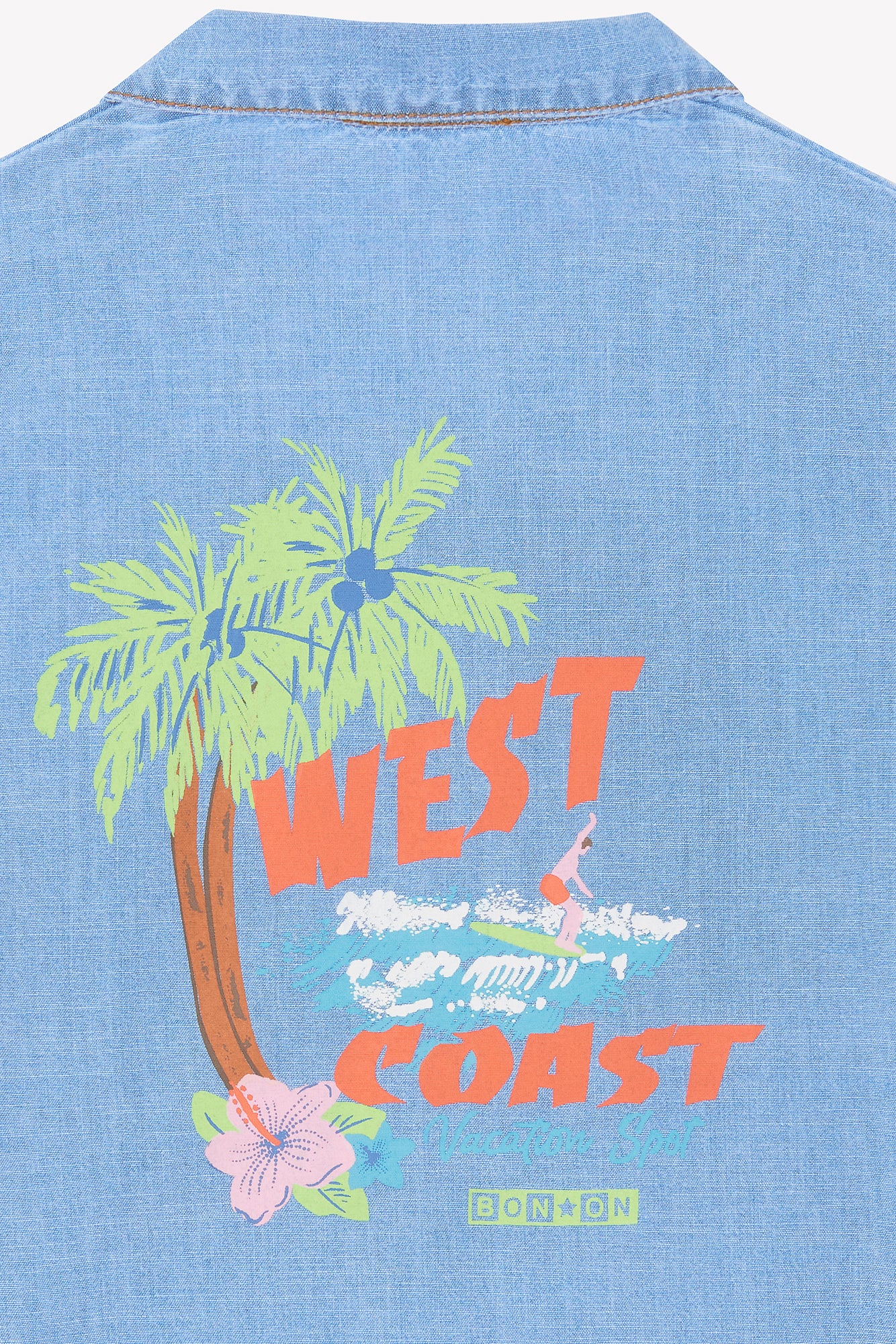 Chemise - Las Vegas chambray clair - Image 5