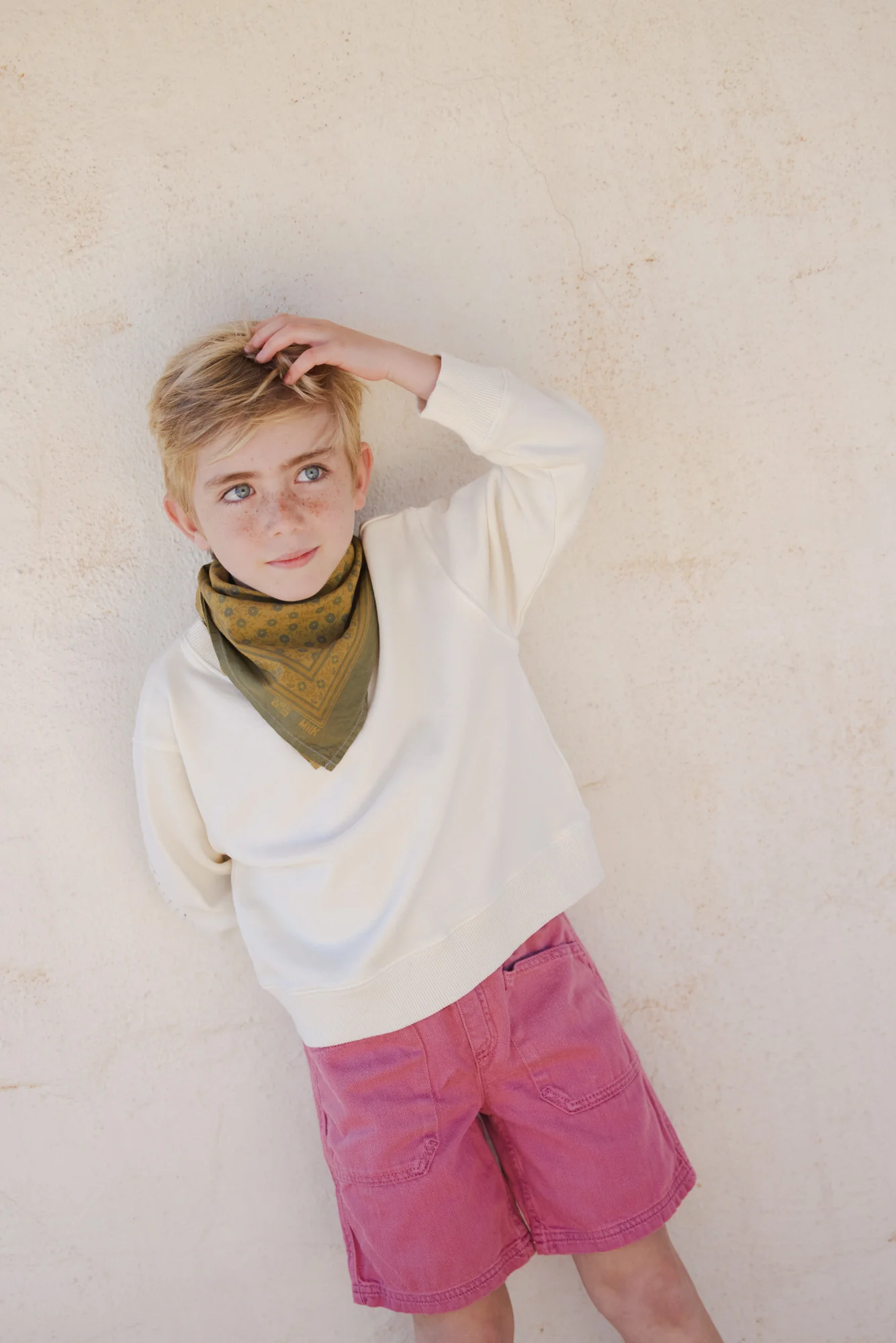 Foulard - Grand modèle Chataigner Bonton x MilK - Image 2