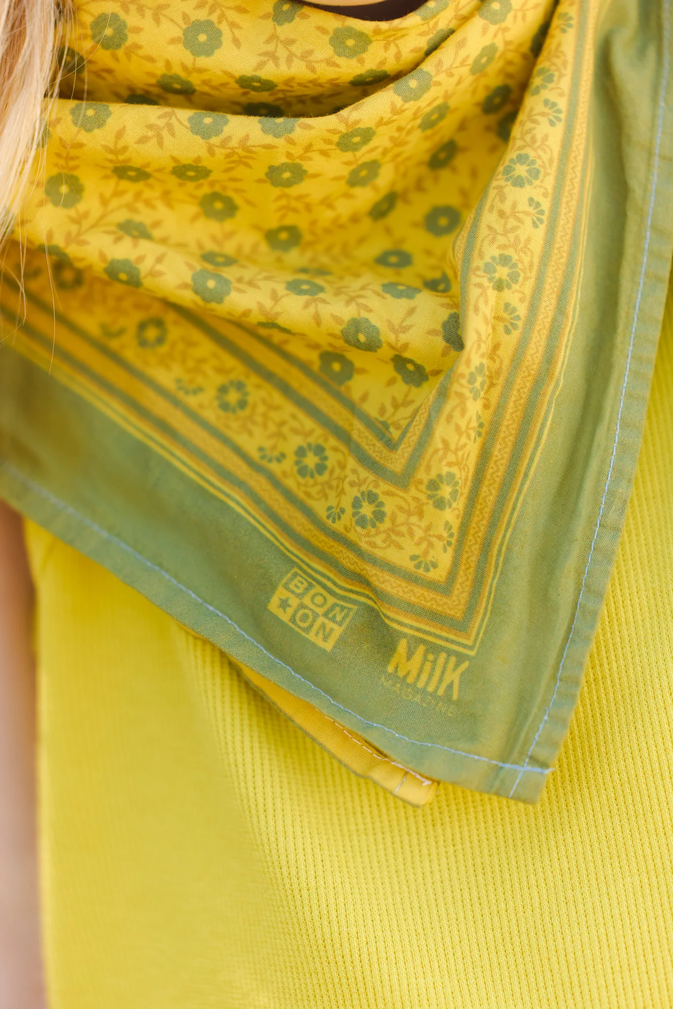 Foulard - Grand modèle Genêt Bonton x MilK - Image 4