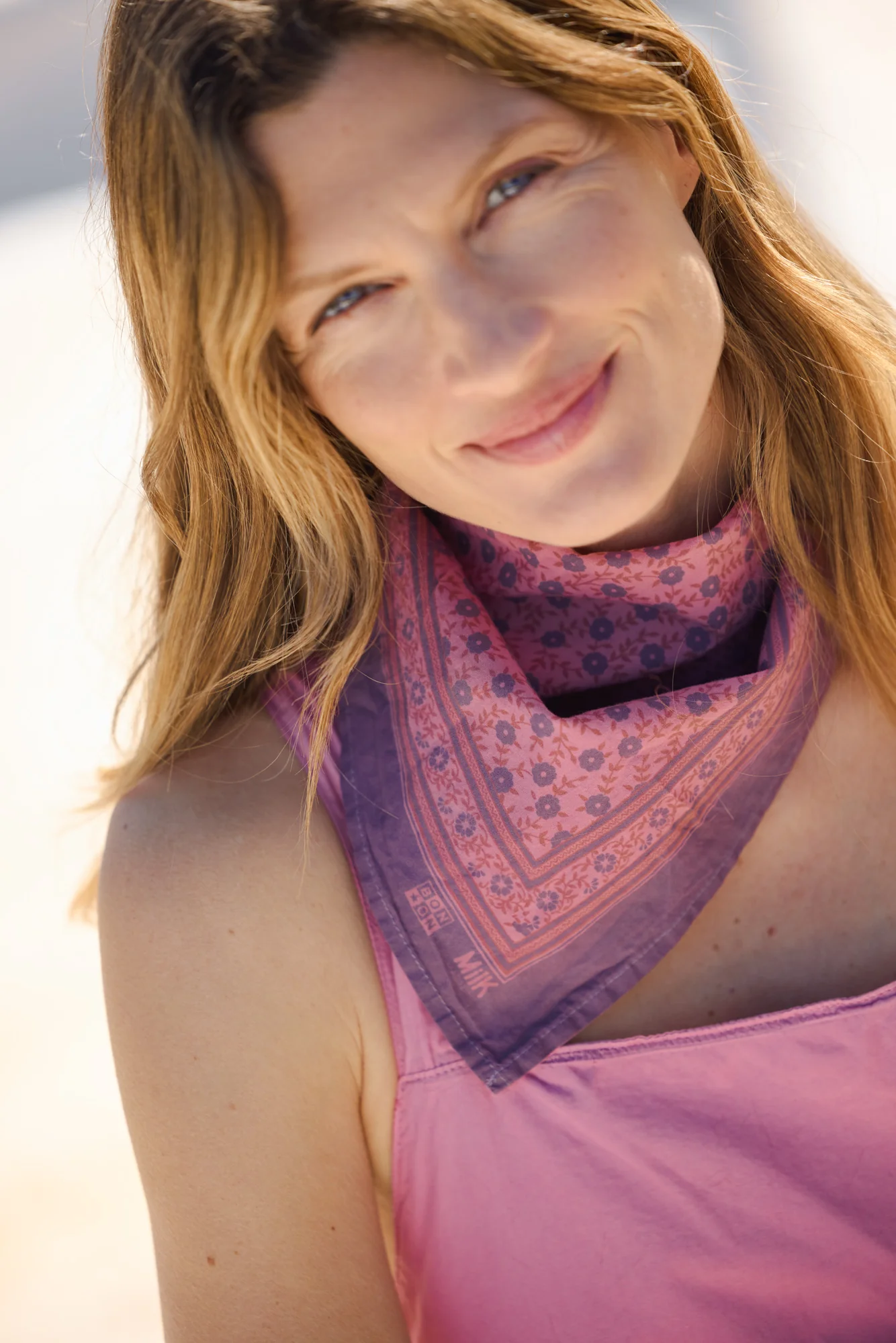 Foulard - Petit modèle Mure Bonton x MilK - Image 2