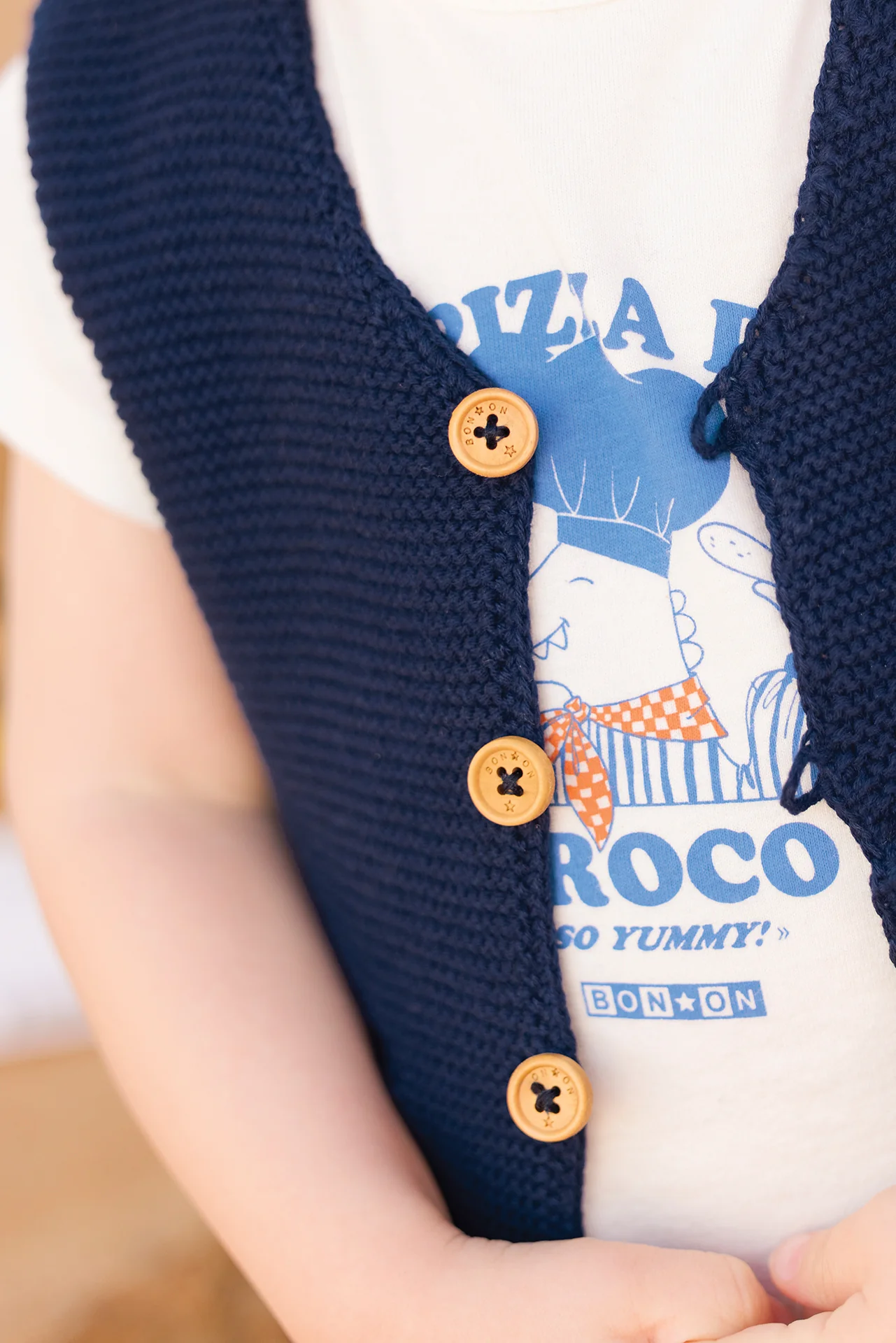 Gilet - Léon  bleu nuit - Image 3