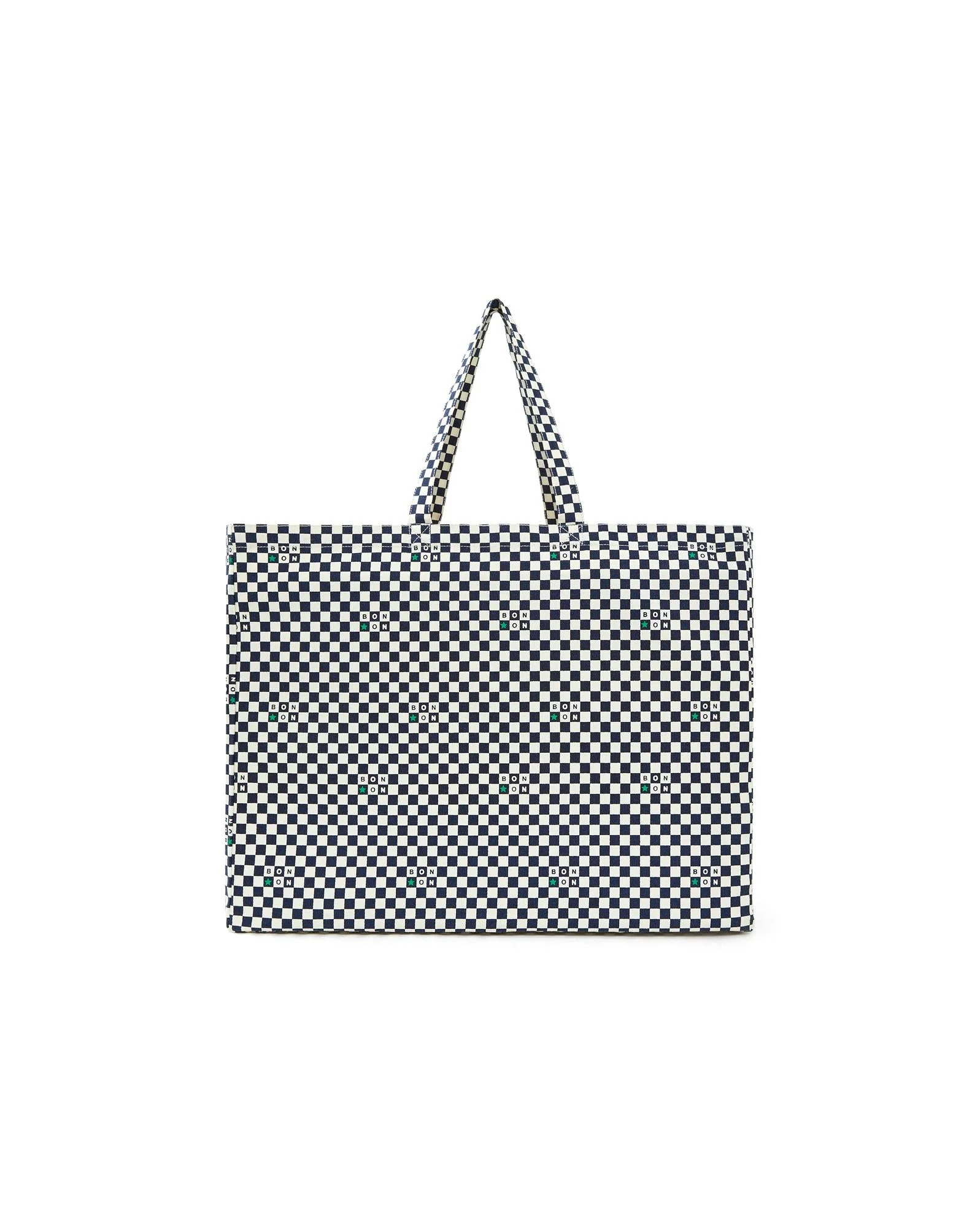 Grand Cabas - Jo bleu Damier - Image 3