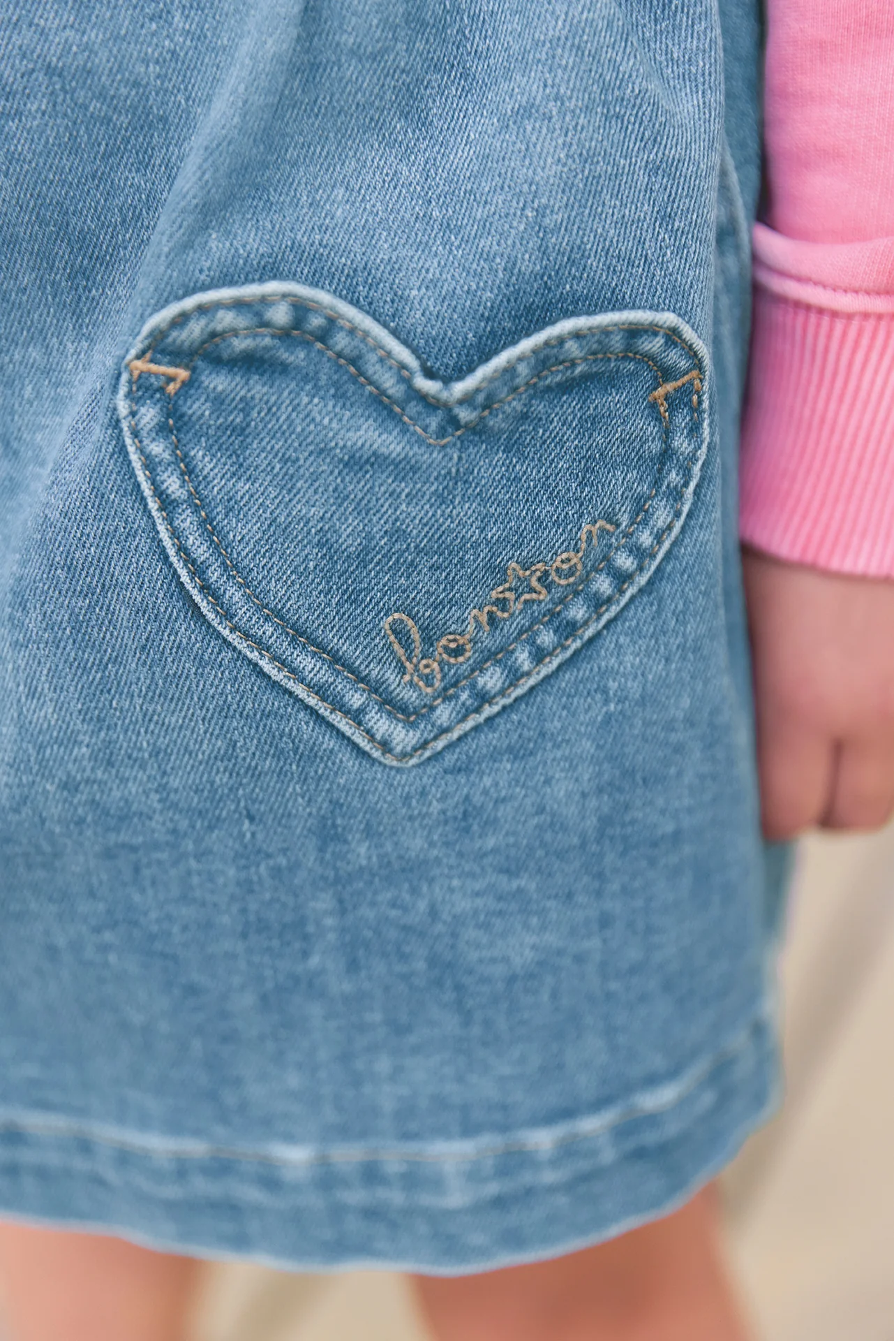 Jupe - Douchka bleu denim - Image 2