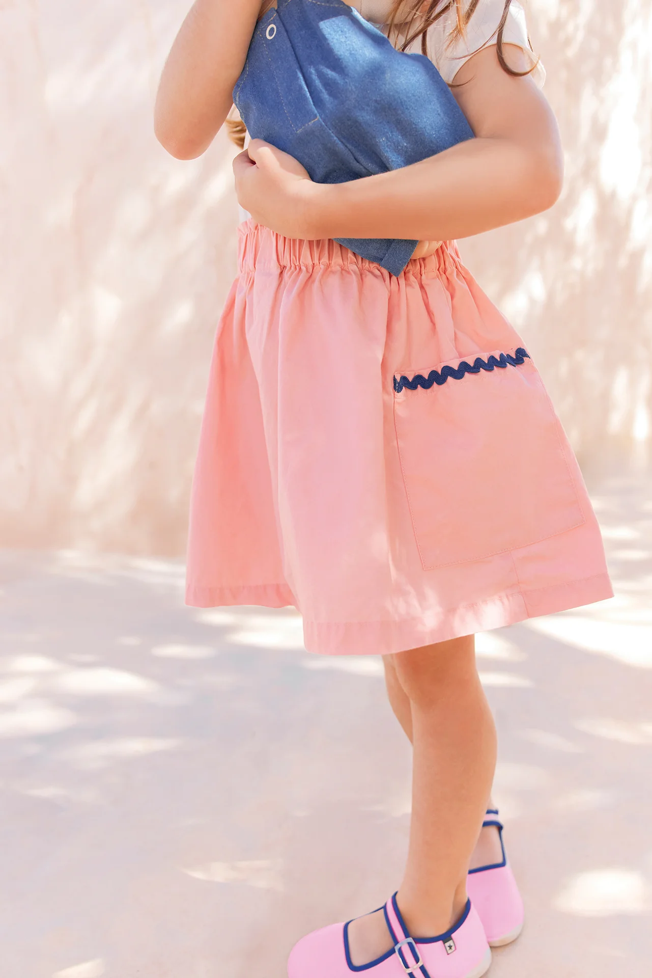 Jupe - Ruche rose gelato - Image 4