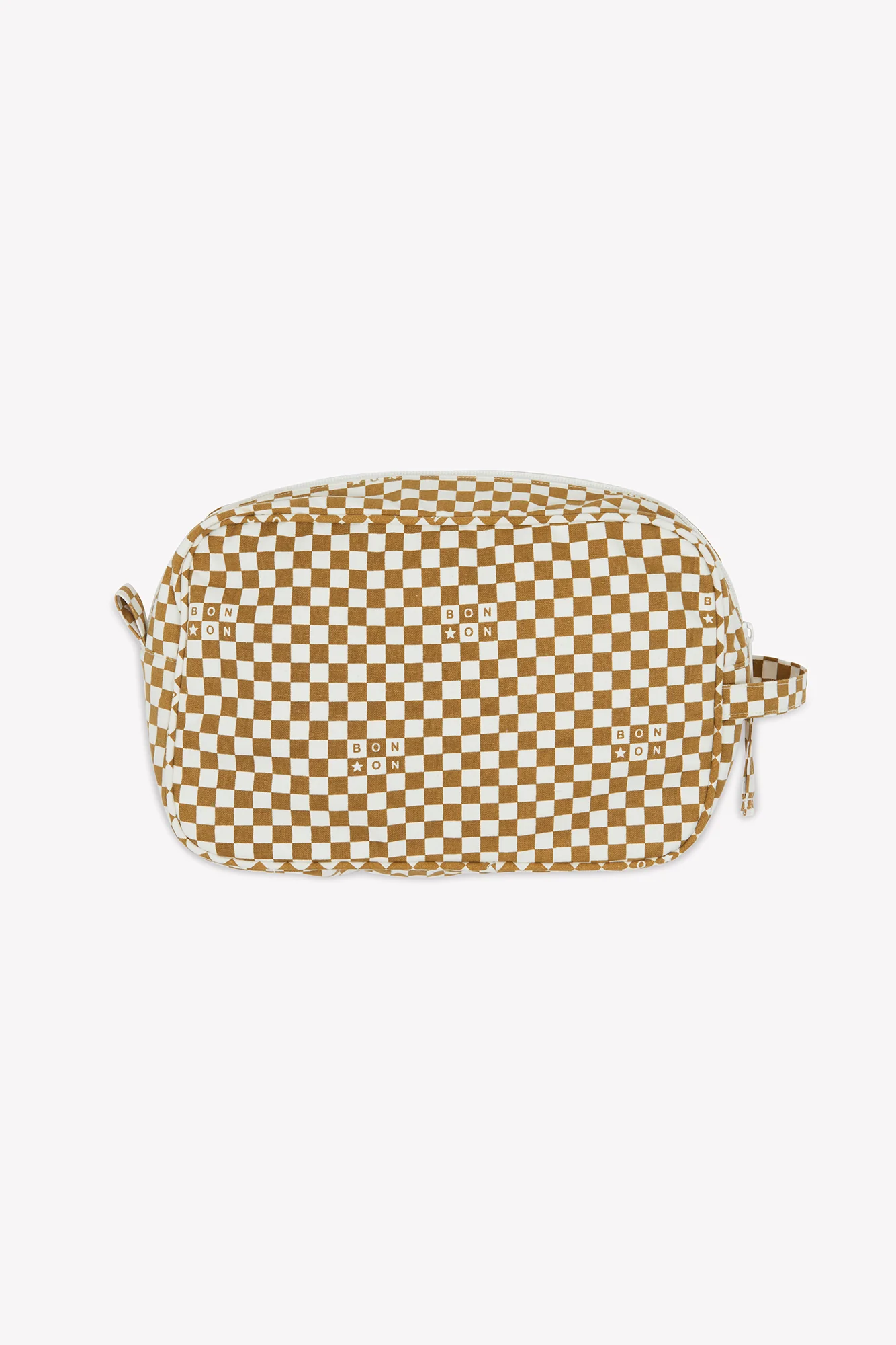 Trousse - Damier noisette - Image 3