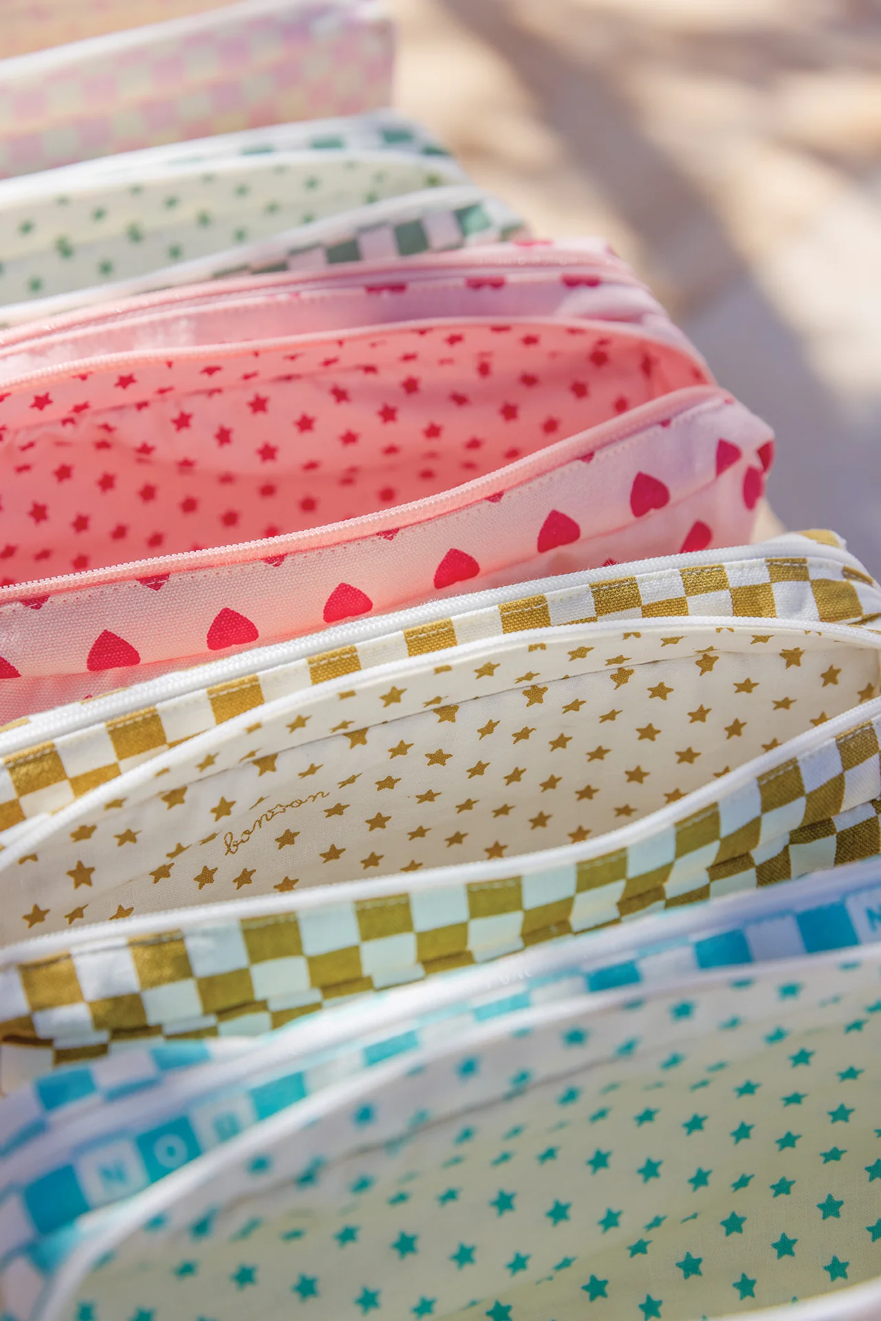 Trousse - Damier noisette - Image 4