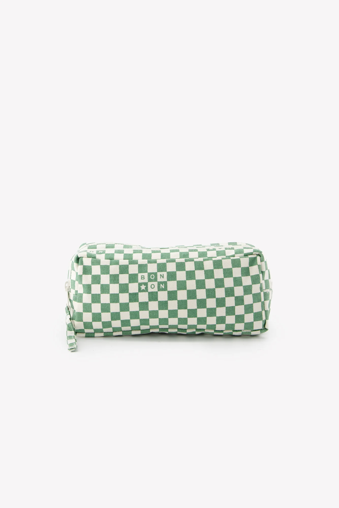 Trousse - Damier vert - Image 3