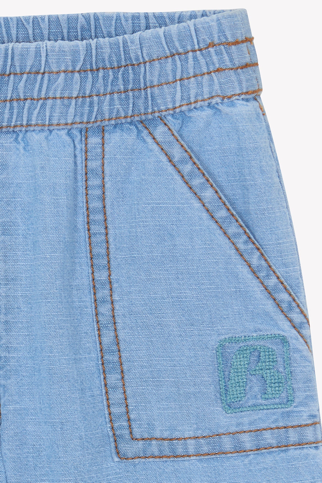 Pantalon - Darius chambray ligth - Image 7