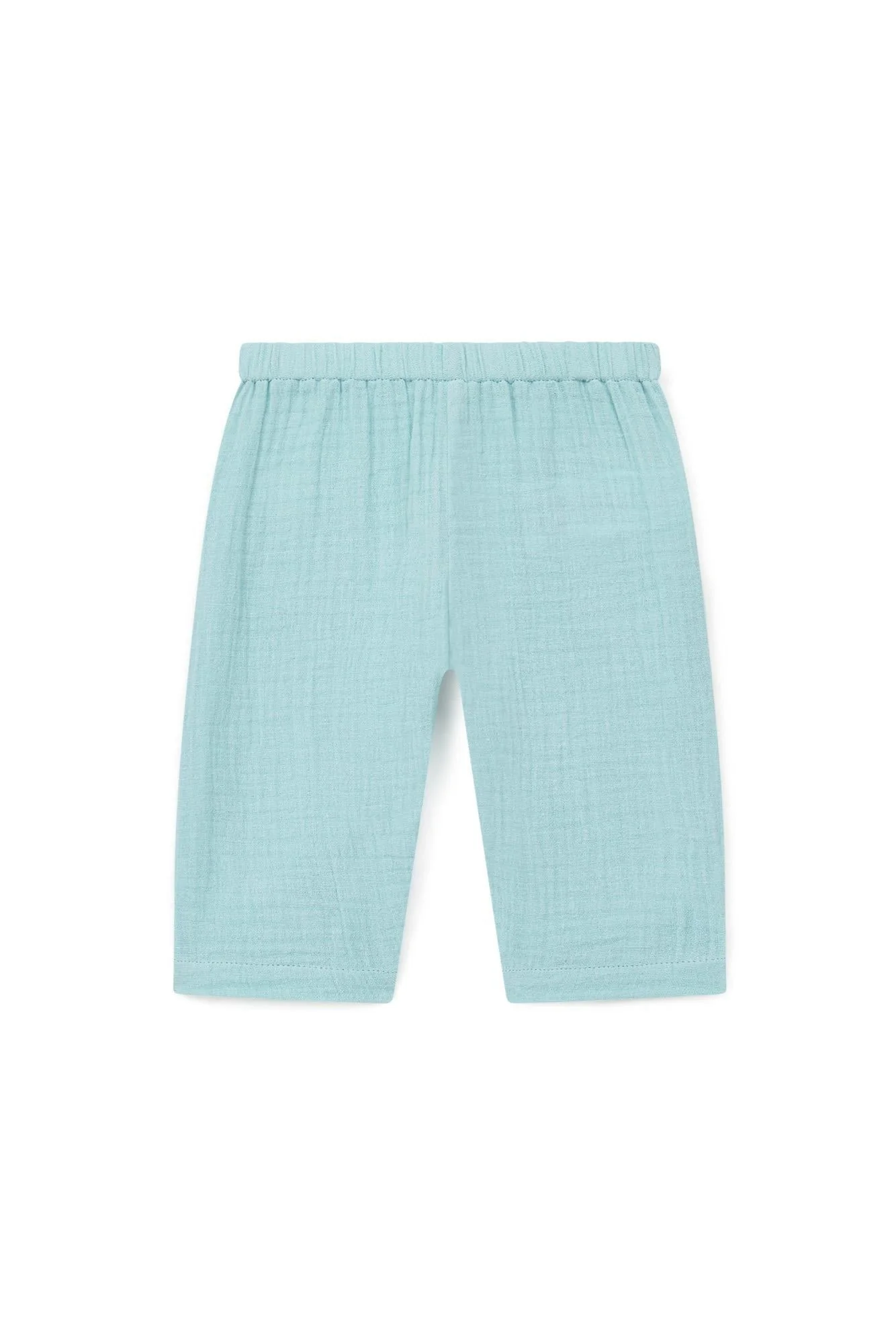 Pantalon - Futur bleu gaze de coton