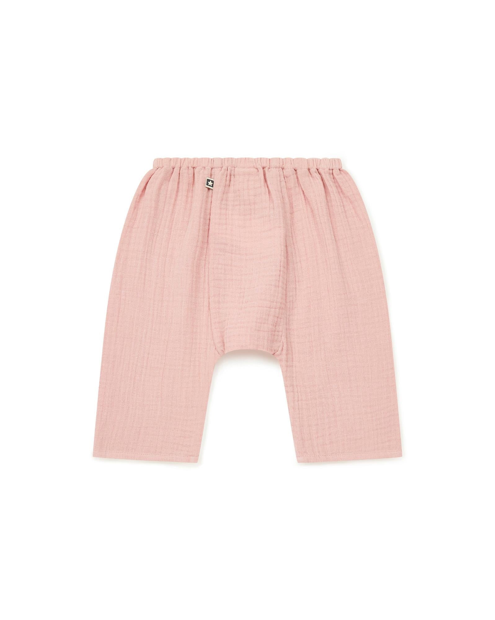 Pantalon - Laos rose coton biologique - Image 2