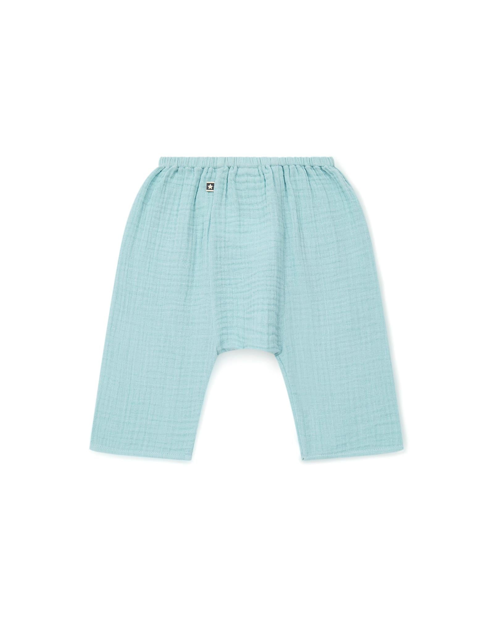 Pantalon - Laos bleu coton biologique - Image 2