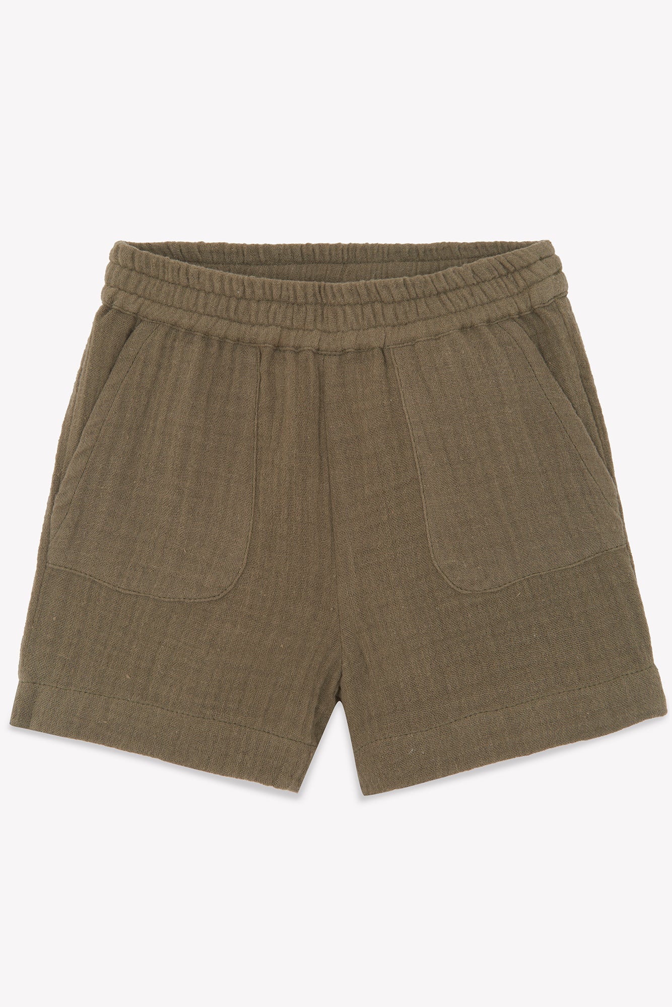Short - Ramb vert Bébé en gaze de coton