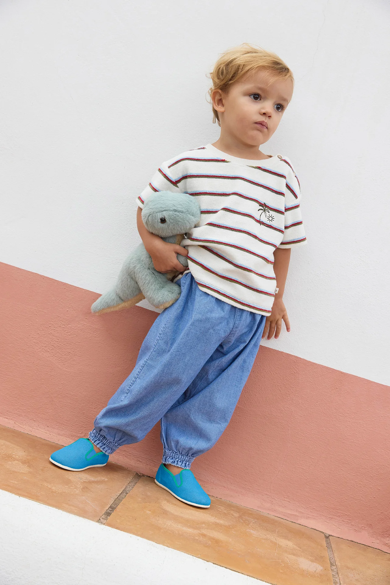 Peluche - Dino Sacha Bleu - Image 2