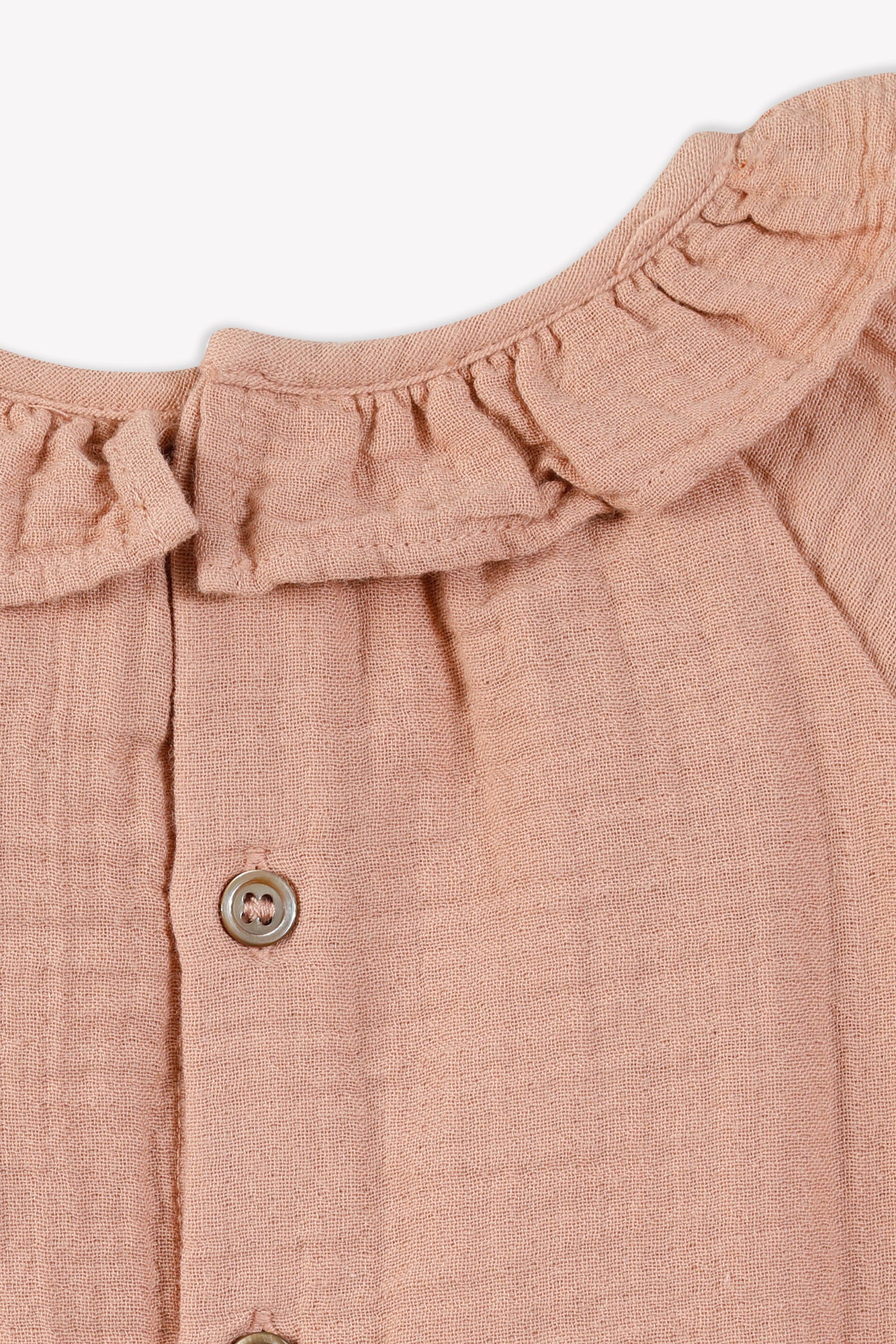 Blouse - bébé fille gaze de coton - Image 2