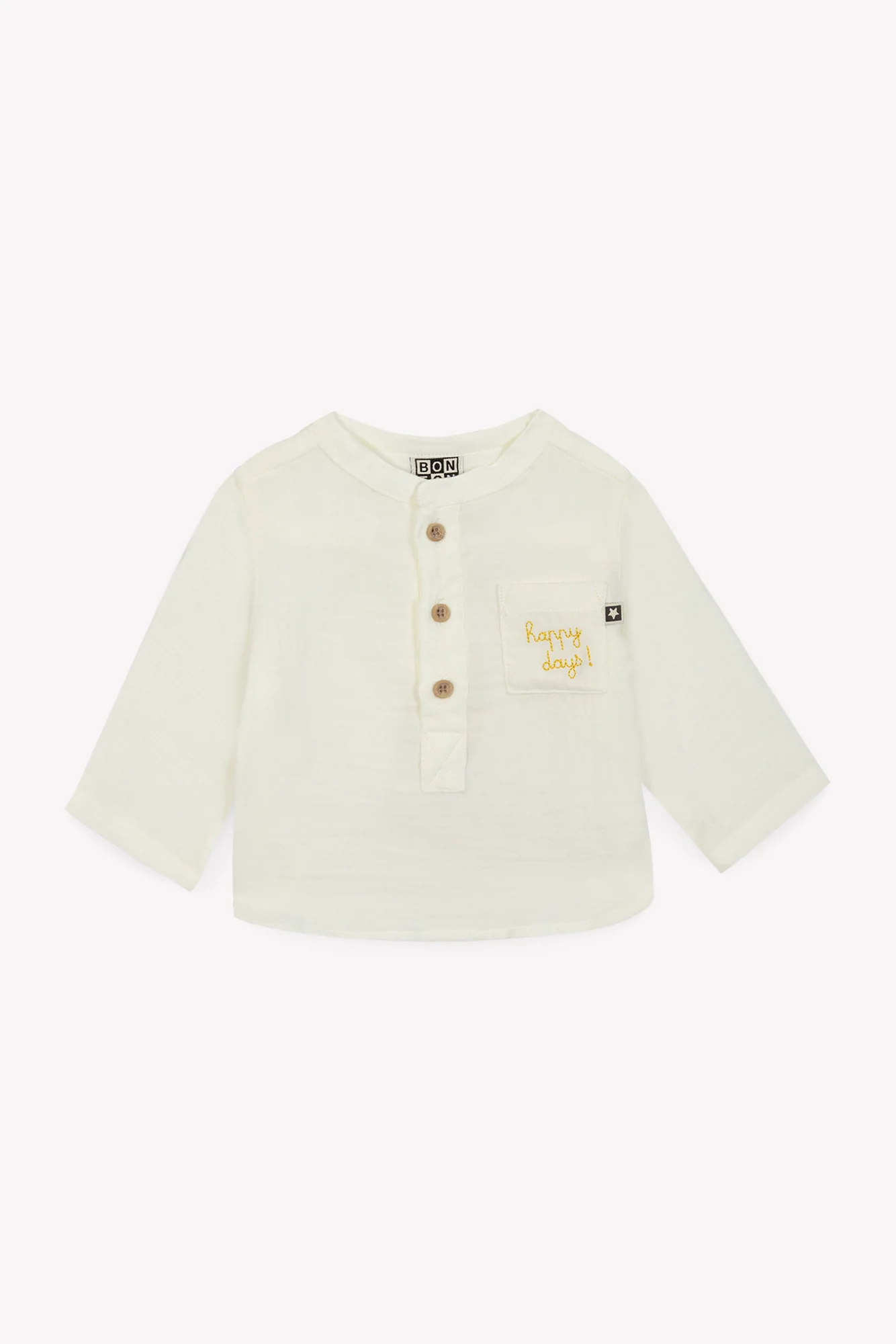 Chemise - Bébé garçon 100% coton bio